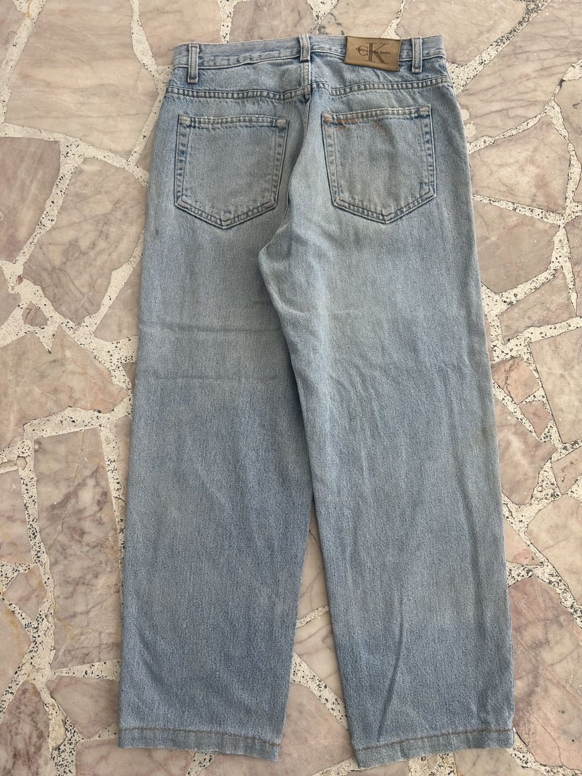 Calvin Klein CK Vintage USA Ripped Jeans W30 Size US 30 / EU 46 - 2 Thumbnail