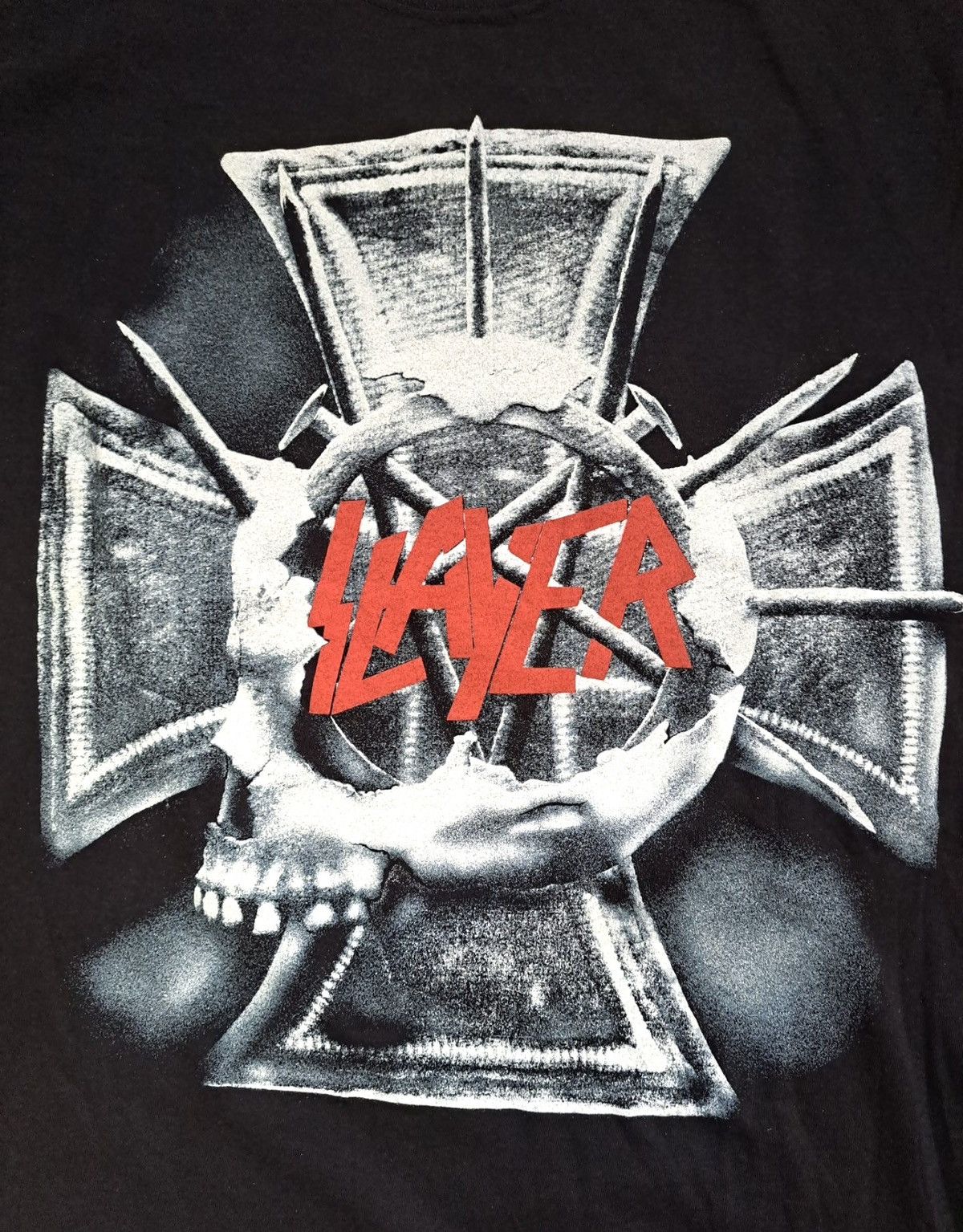 Band Tees SLAYER x Vintage T-Shirt Size US XL / EU 56 / 4 - 3 Thumbnail