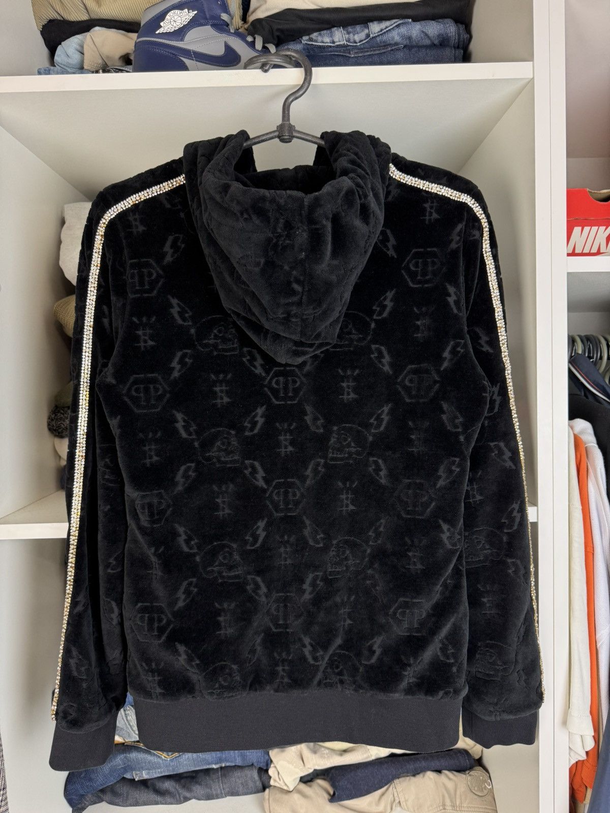 Philipp Plein Philipp Plein Women's Monogram Jogging Jacket Size S / US 4 / IT 40 - 19 Thumbnail