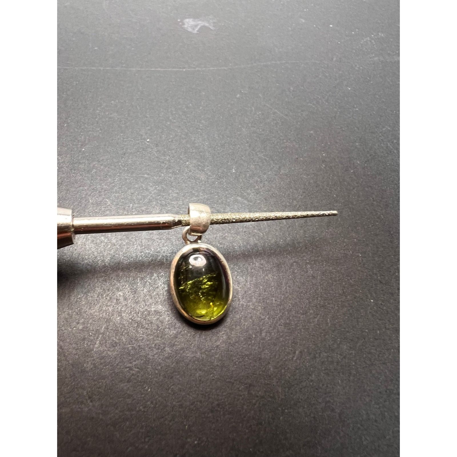 Other NEW Green with pink tourmaline 925 pendant 2.34 grams Size ONE SIZE - 8 Thumbnail