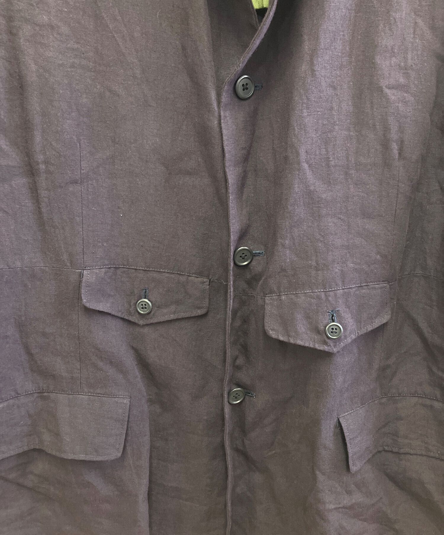 Yohji Yamamoto yohji yamamoto pour homme linen coat Size US M / EU 48-50 / 2 - 8 Thumbnail