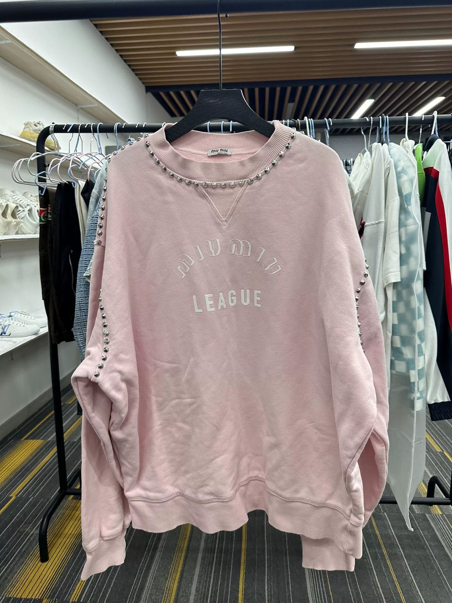 Miu Miu Miu Miu Hoodie M Women Size M / US 6-8 / IT 42-44 - 1 Thumbnail