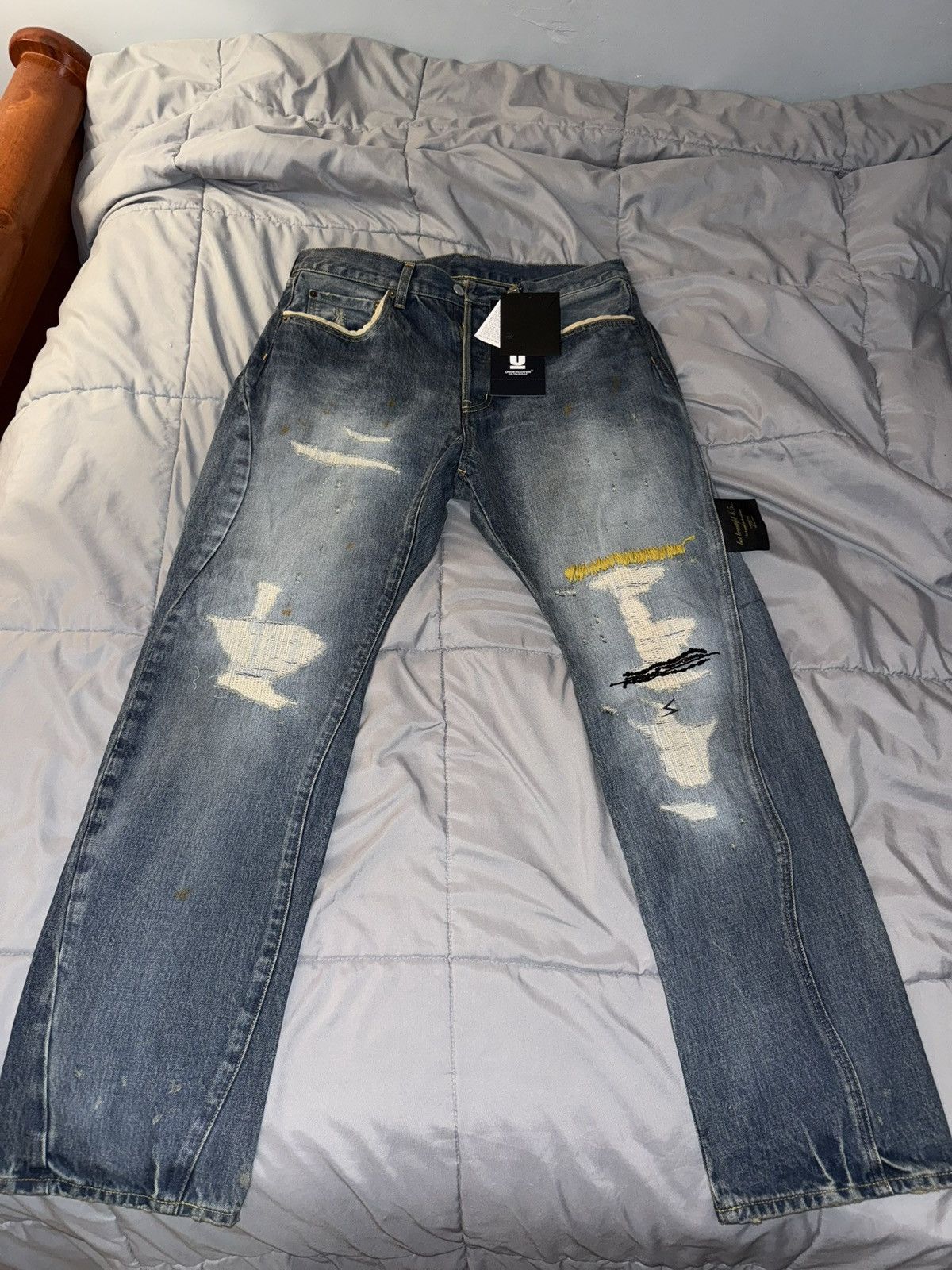 Undercover UNDERCOVER 2004/2005 'BUT BEAUTIFUL' 68 DENIM BLACK