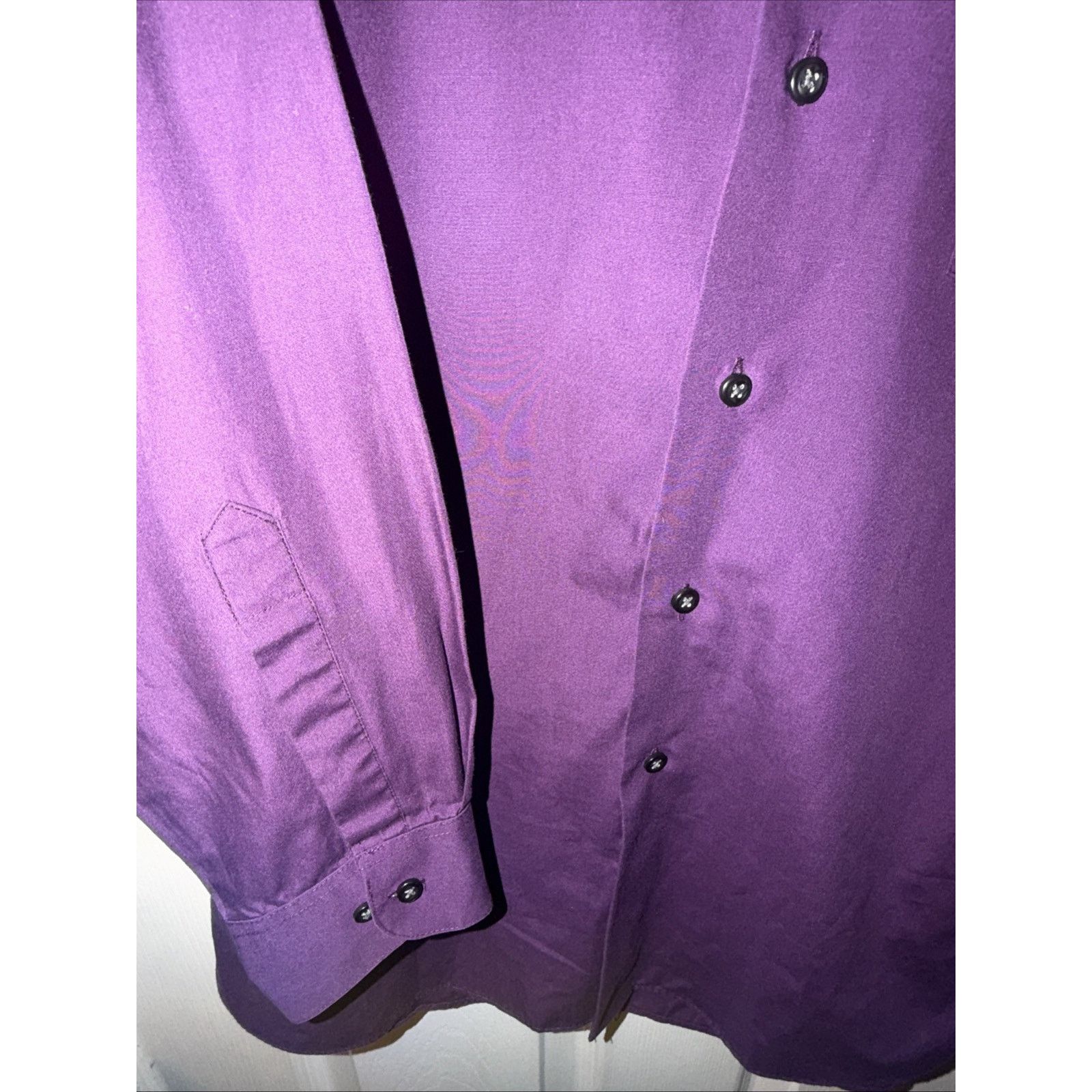 Van Heusen Van Heusen Purple Dress Shirt Medium Size US M / EU 48-50 / 2 - 6 Thumbnail