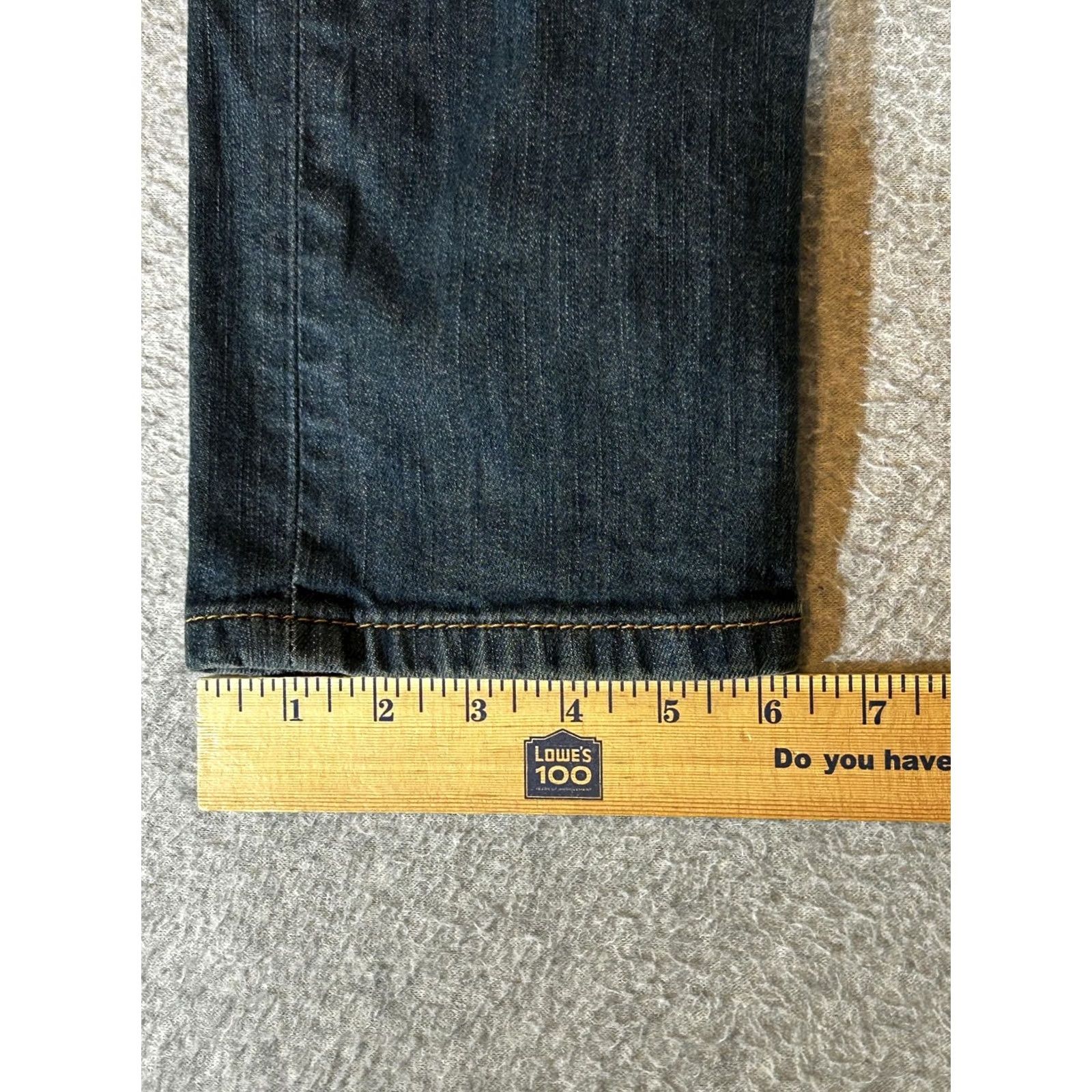 Levi's Levi's 511 Slim Men Jeans 32x30 Dark Wash Blue Denim Stretch Tapered Pockets Logo 90s? No Size US 32 / EU 48 - 5 Thumbnail