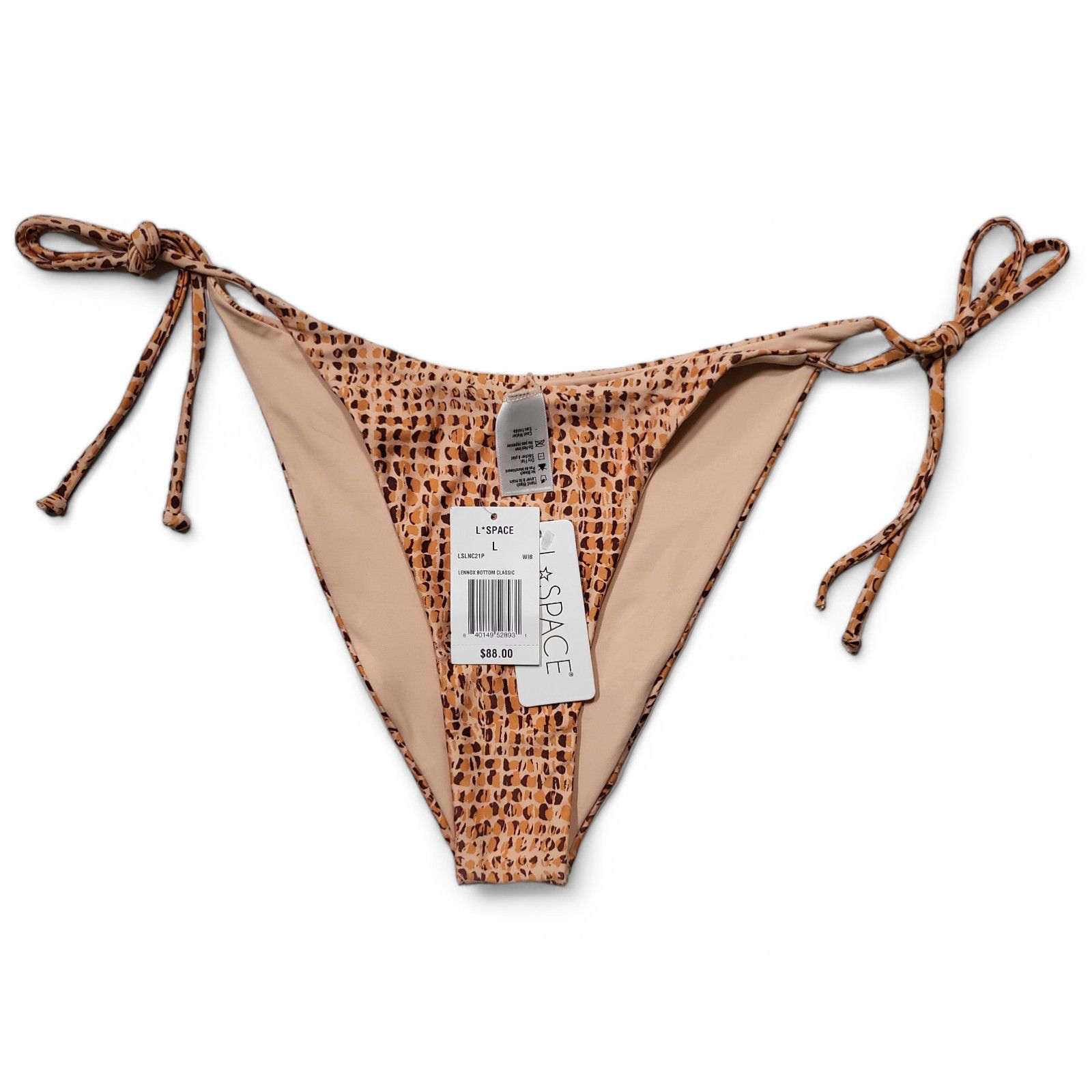 Other NWT L*SPACE Cardi Lennox Bikini Set Top & Bottom Size L Size ONE SIZE - 9 Thumbnail