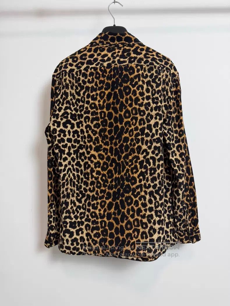 Saint Laurent Paris Saint Laurent Paris size 39 Silk Caramel Leopard Print Bow Size US S / EU 44-46 / 1 - 3 Thumbnail
