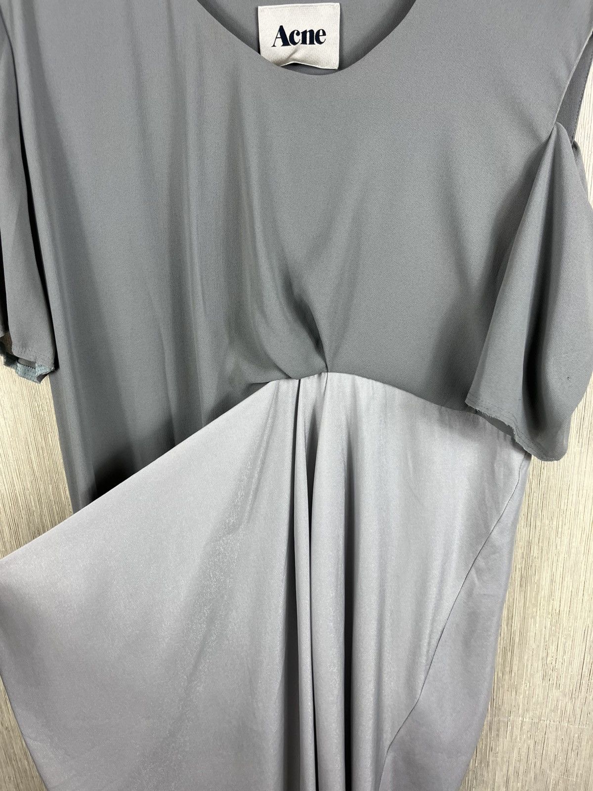 Acne Studios Archive Acne Studios Duchamp SS/09 asymmetrical midi dress Size XS / US 0-2 / IT 36-38 - 9 Thumbnail