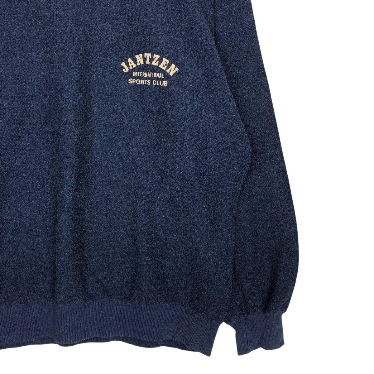 Jantzen 🔥VINTAGE TOP SWEATSHIRT CREWNECK JANTZEN SPELL OUT Size US L / EU 52-54 / 3 - 7 Thumbnail