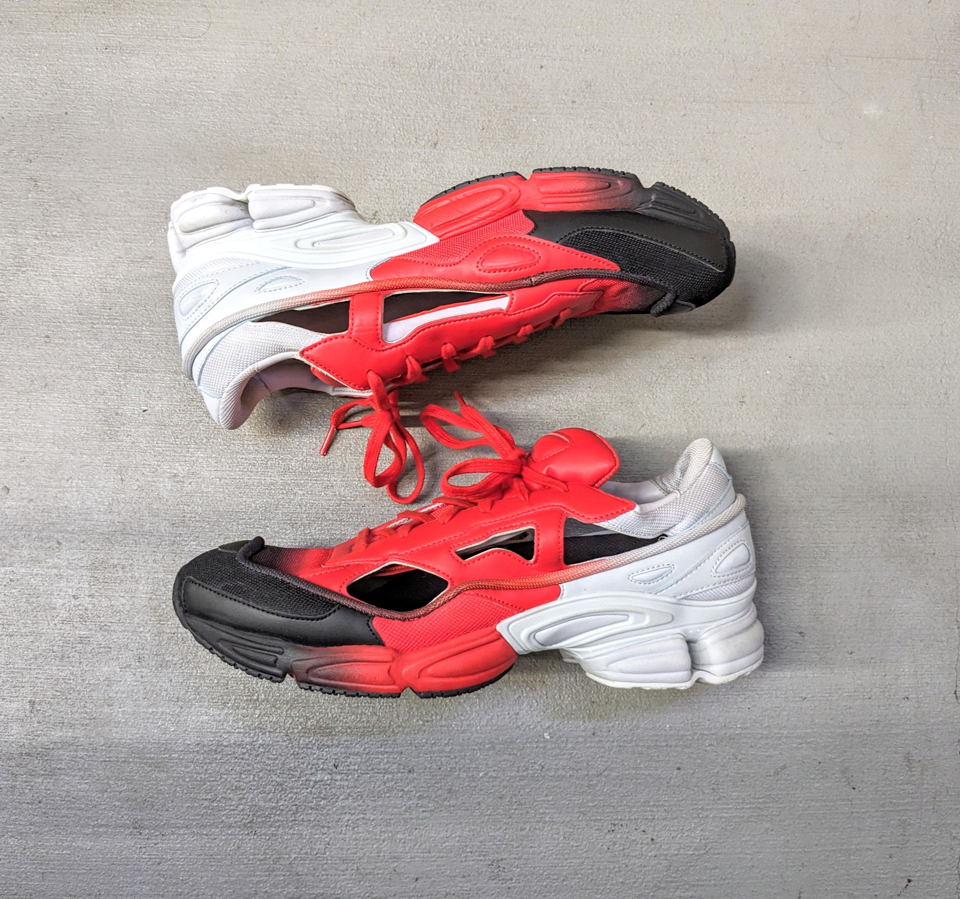 raf simons adidas red