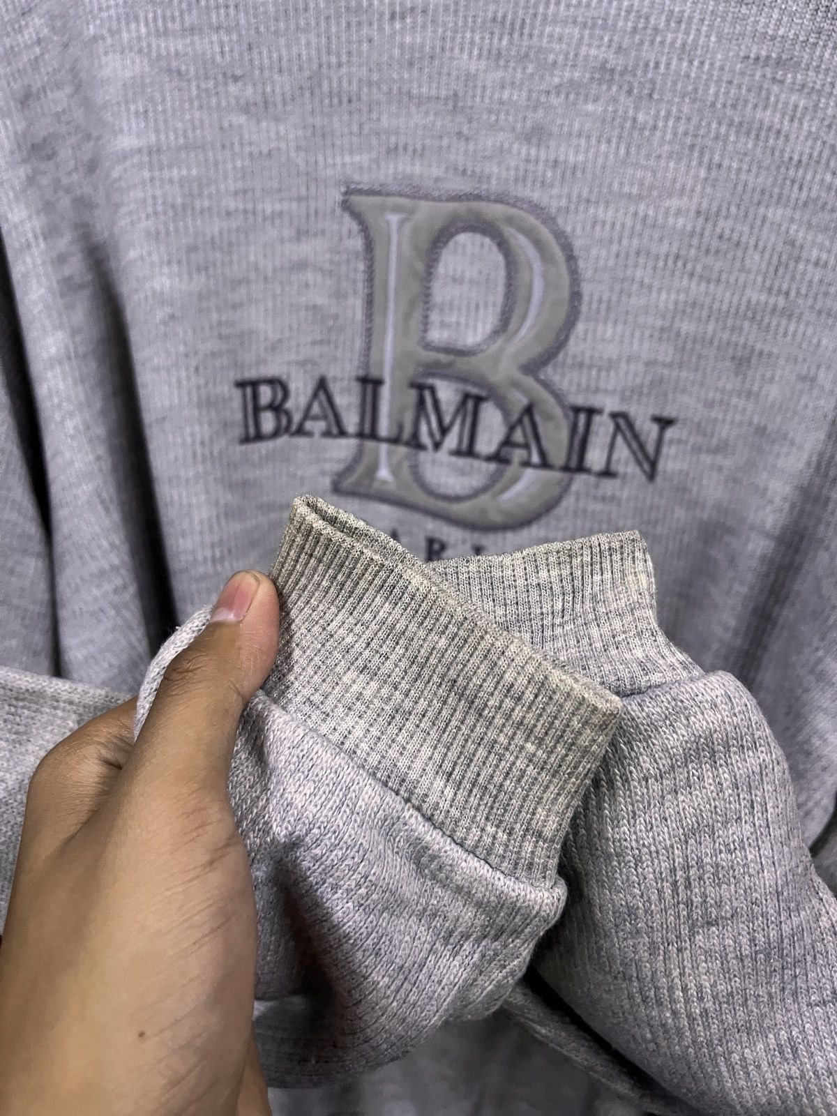 Balmain VINTAGE PIERE BALMAIN PARIS TOM TOM SWEATSHIRT Size US XL / EU 56 / 4 - 5 Thumbnail