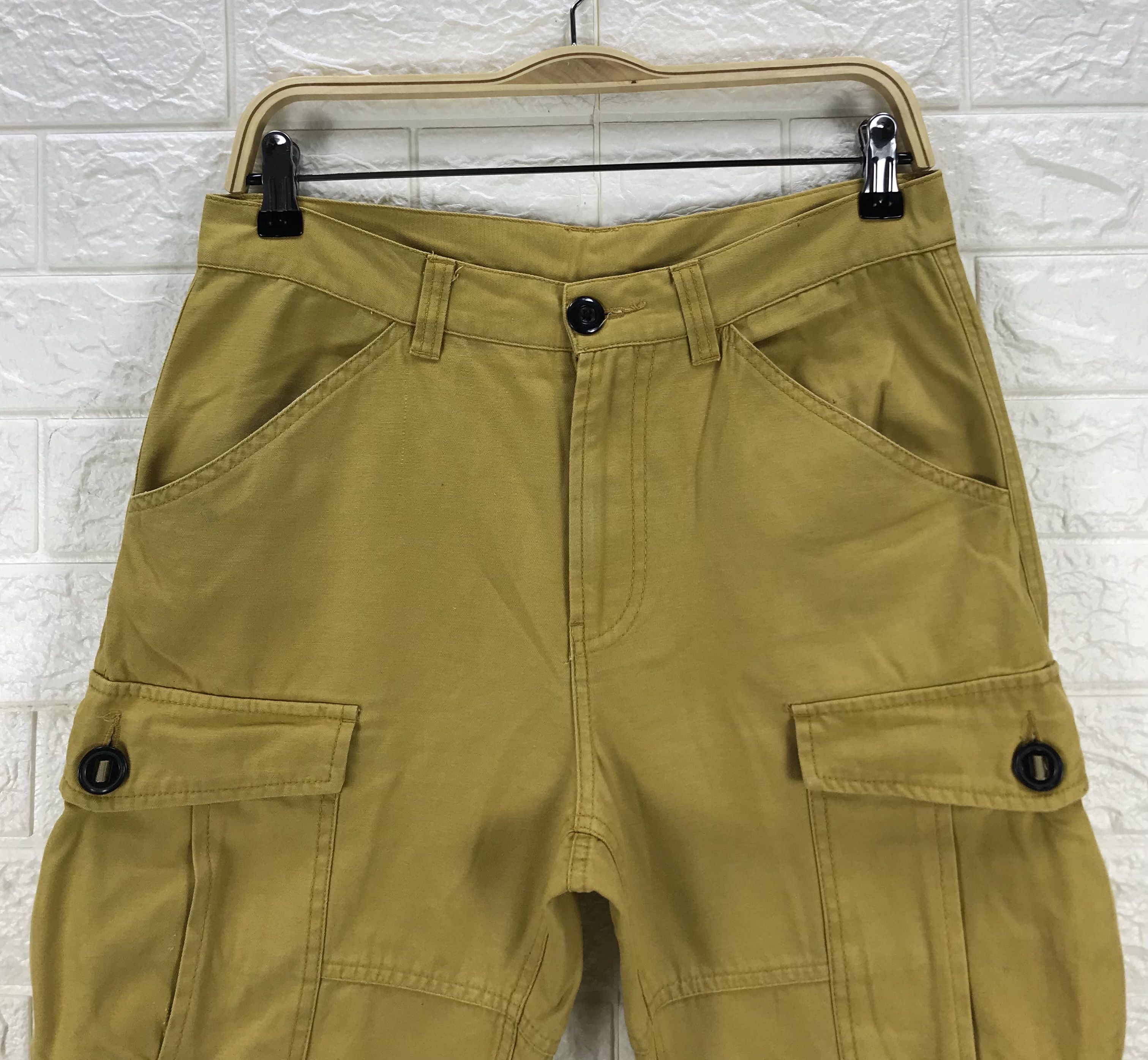 Japanese Brand Vintage Japanese Shaggy Multi Pocket Tactical Cargo Pants Size US 31 - 2 Thumbnail