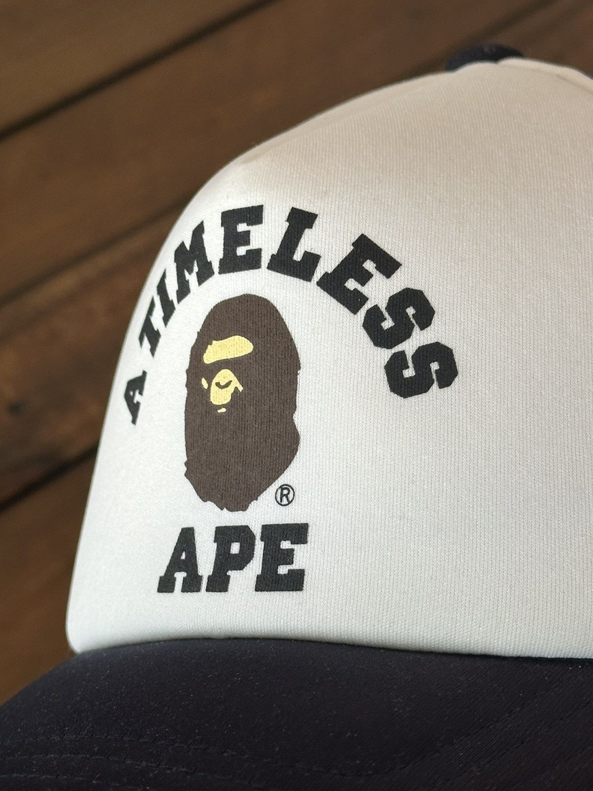 Bape × JJJJound Bape x JJJJound College Mesh Cap Size ONE SIZE - 4 Thumbnail
