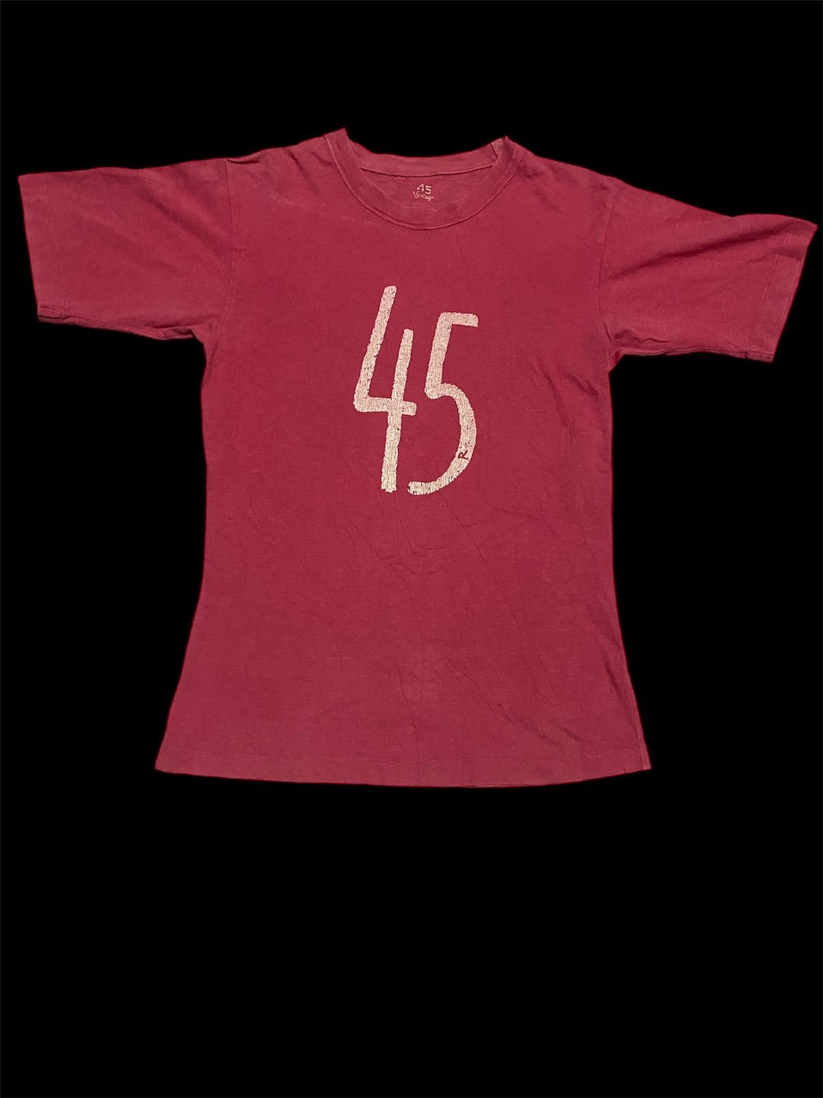 45rpm × Vintage Vtg 45rpm Big Printed Tshirt Size US XS / EU 42 / 0 - 2 Thumbnail