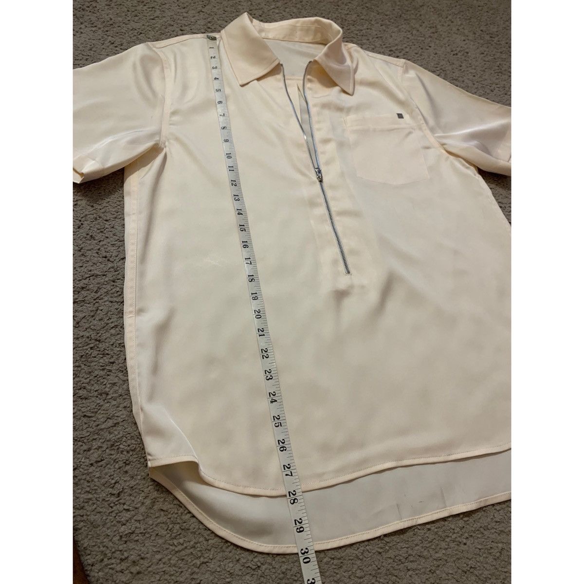 Helmut Lang HELMUT LANG LUXURY ZIP UP SHIRT Size US M / EU 48-50 / 2 - 12 Thumbnail