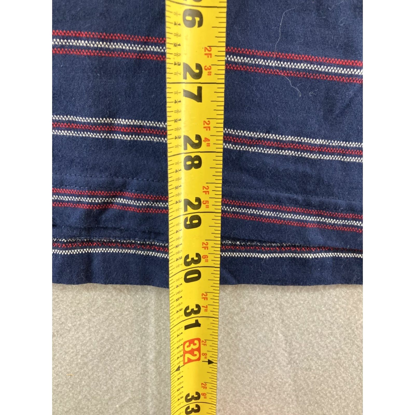 Vintage Masters Collection Men's XL Blue Striped Golf Polo Shirt, 90s Retro Classic Casual Activewear Size US XL / EU 56 / 4 - 5 Thumbnail