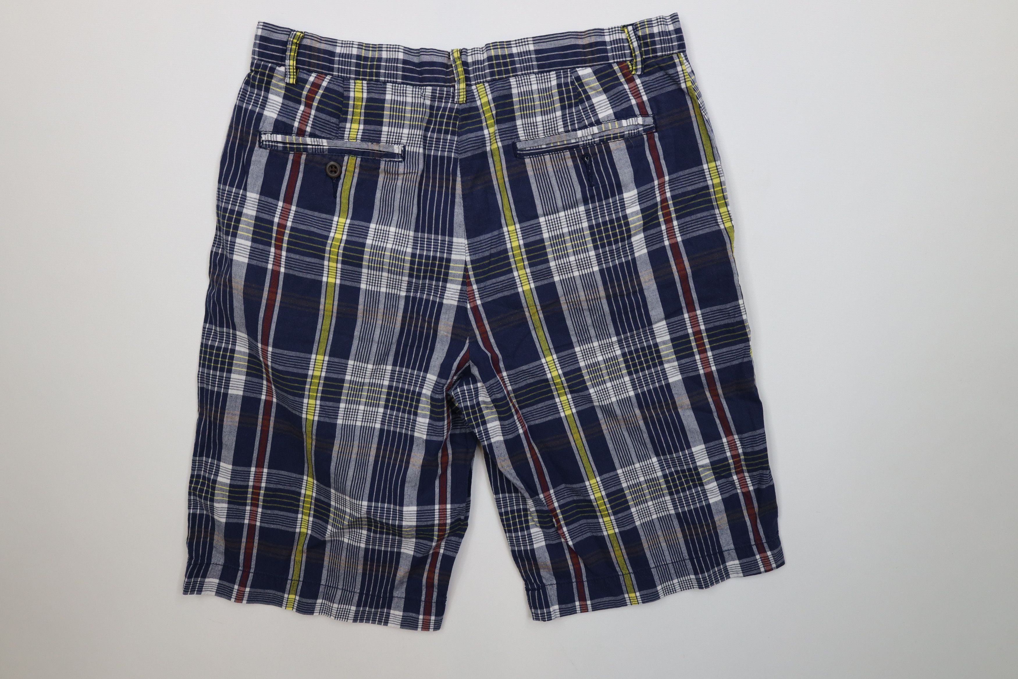 Ralph Lauren Vintage 90s Ralph Lauren Madras Plaid Chino Shorts Cotton Size US 30 / EU 46 - 8 Thumbnail