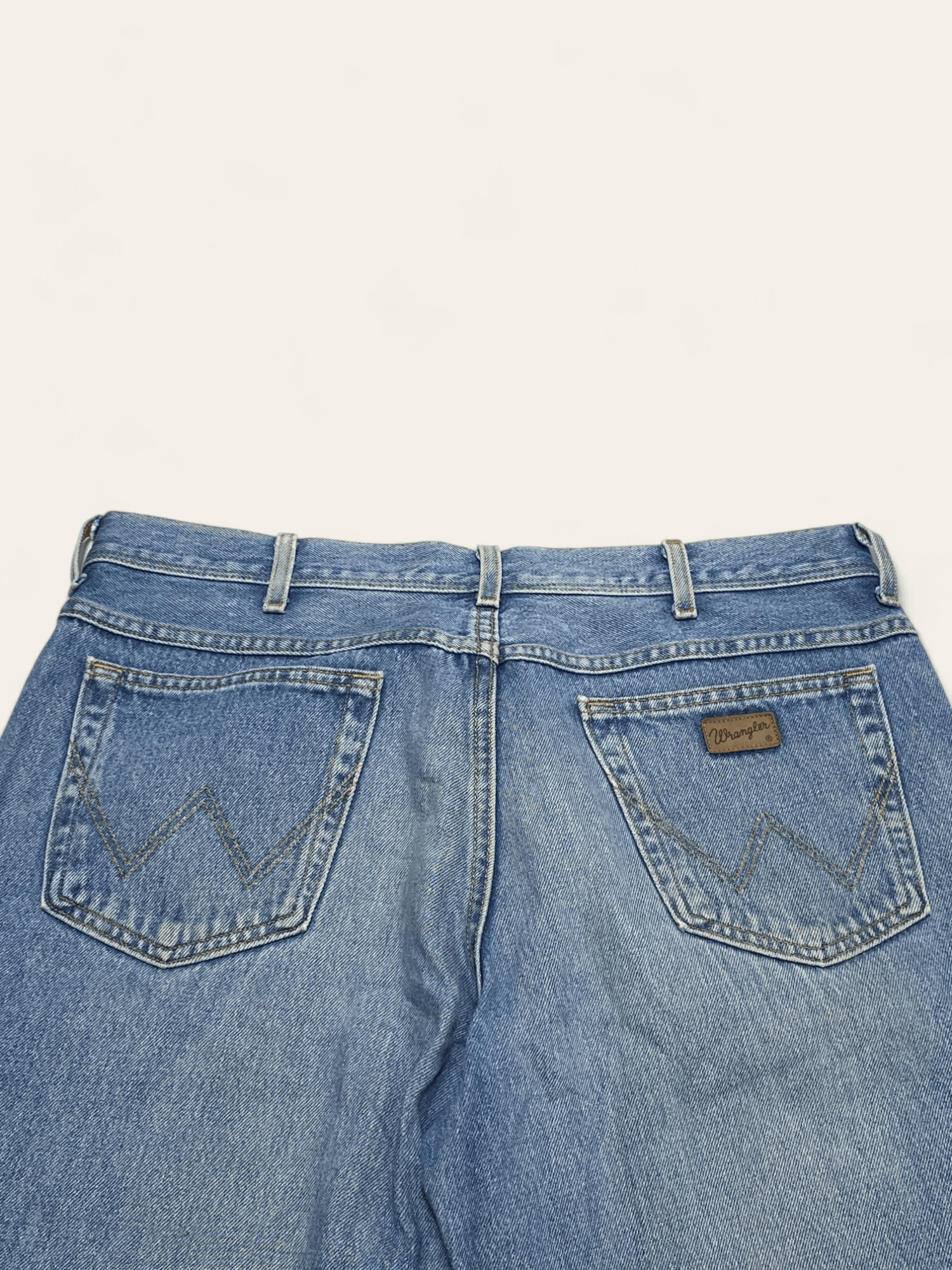Jean Vintage WRANGLER Baggy Oversize Wide Blue Denim Jeans Size US 36 / EU 52 - 11 Thumbnail