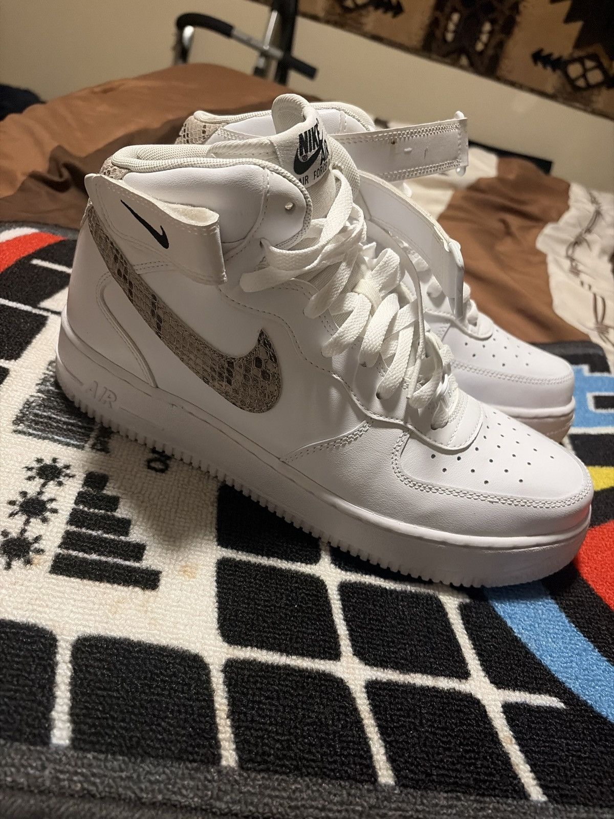 Nike Air force one snakeskin Size US 11.5 / EU 44-45 - 3 Thumbnail