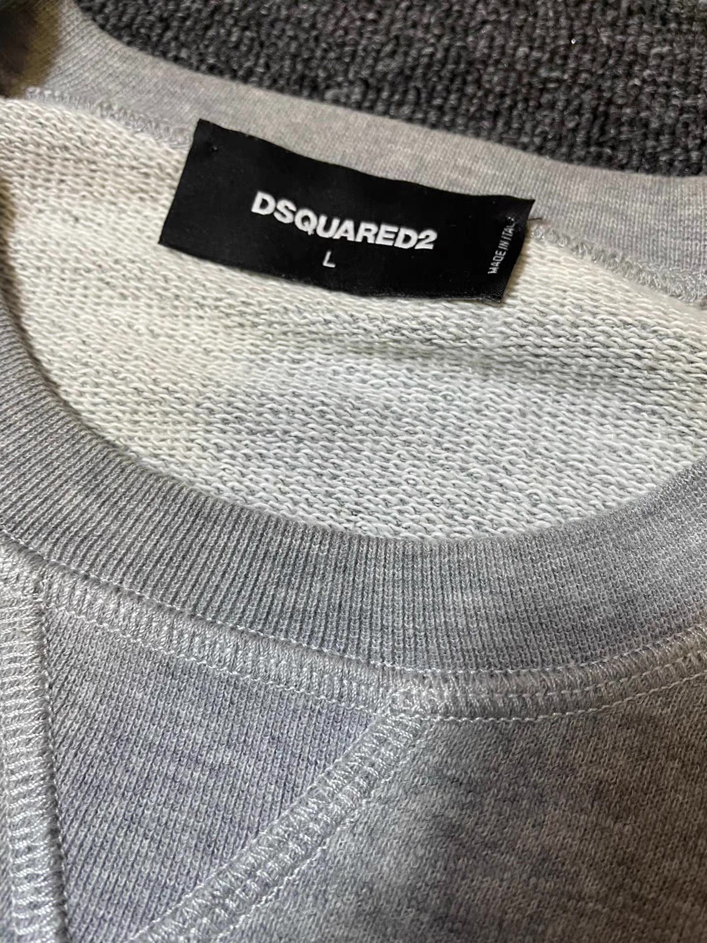 Dsquared2 Dsquared2 classic grey sweatshirt Q4 Size US L / EU 52-54 / 3 - 3 Thumbnail