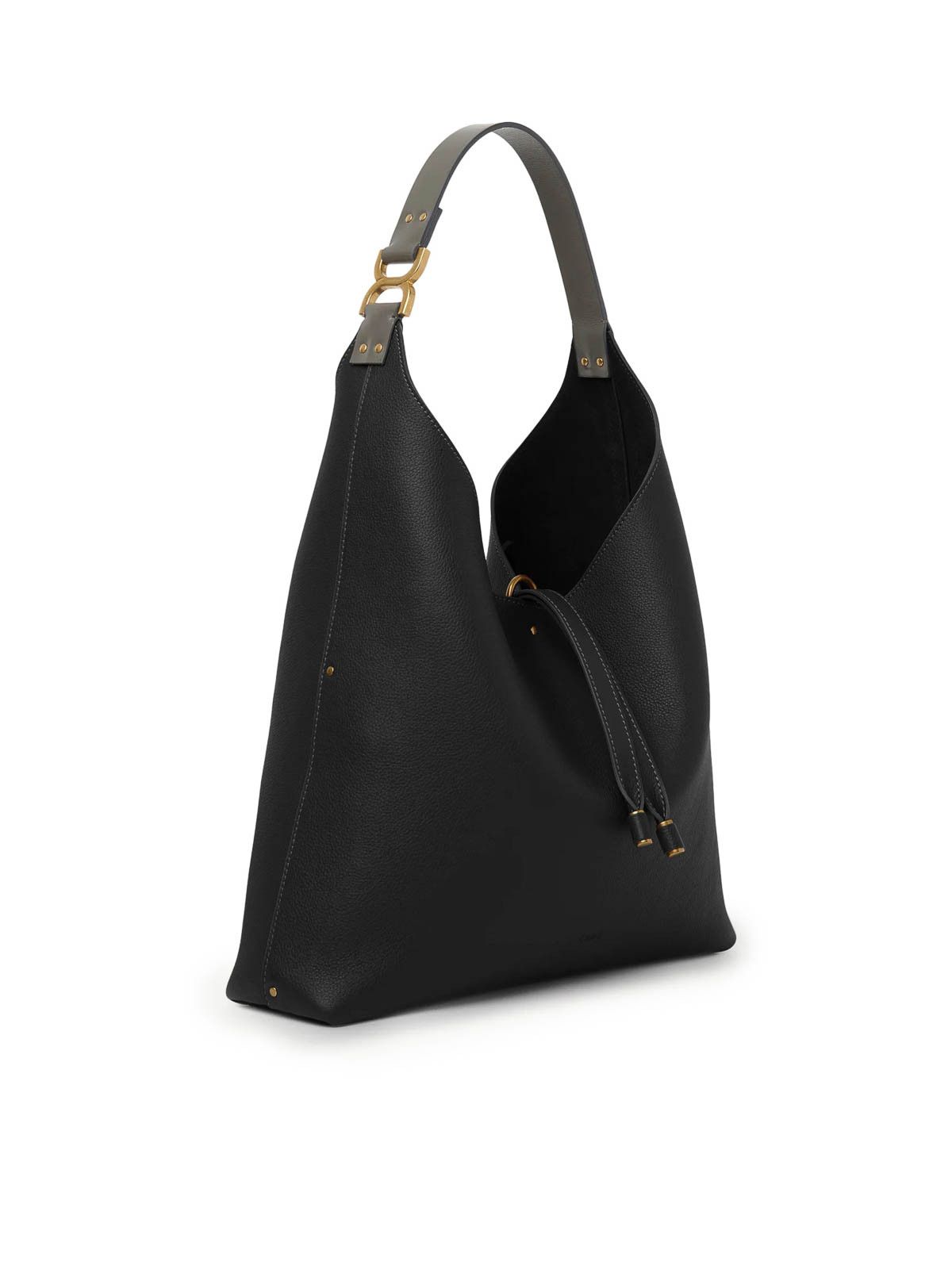 Chloe o1loc1c10226 Size: OS / Marcie Medium Hobo Bag in Black Size ONE SIZE - 2 Thumbnail