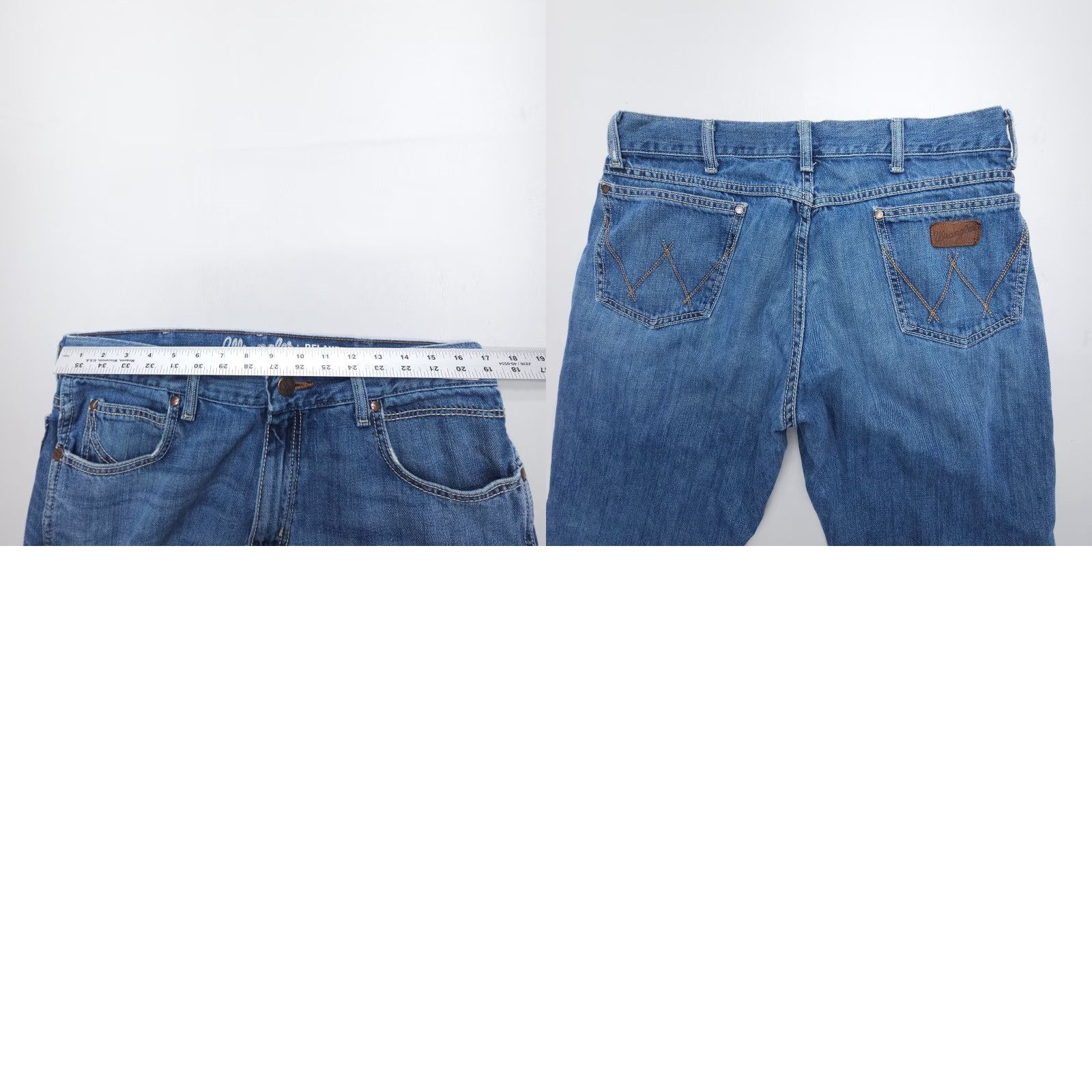 Wrangler Wrangler Retro Relaxed Boot Jeans Mens 34 x 29 Blue Measured Western Work Denim Size US 34 / EU 50 - 8 Thumbnail
