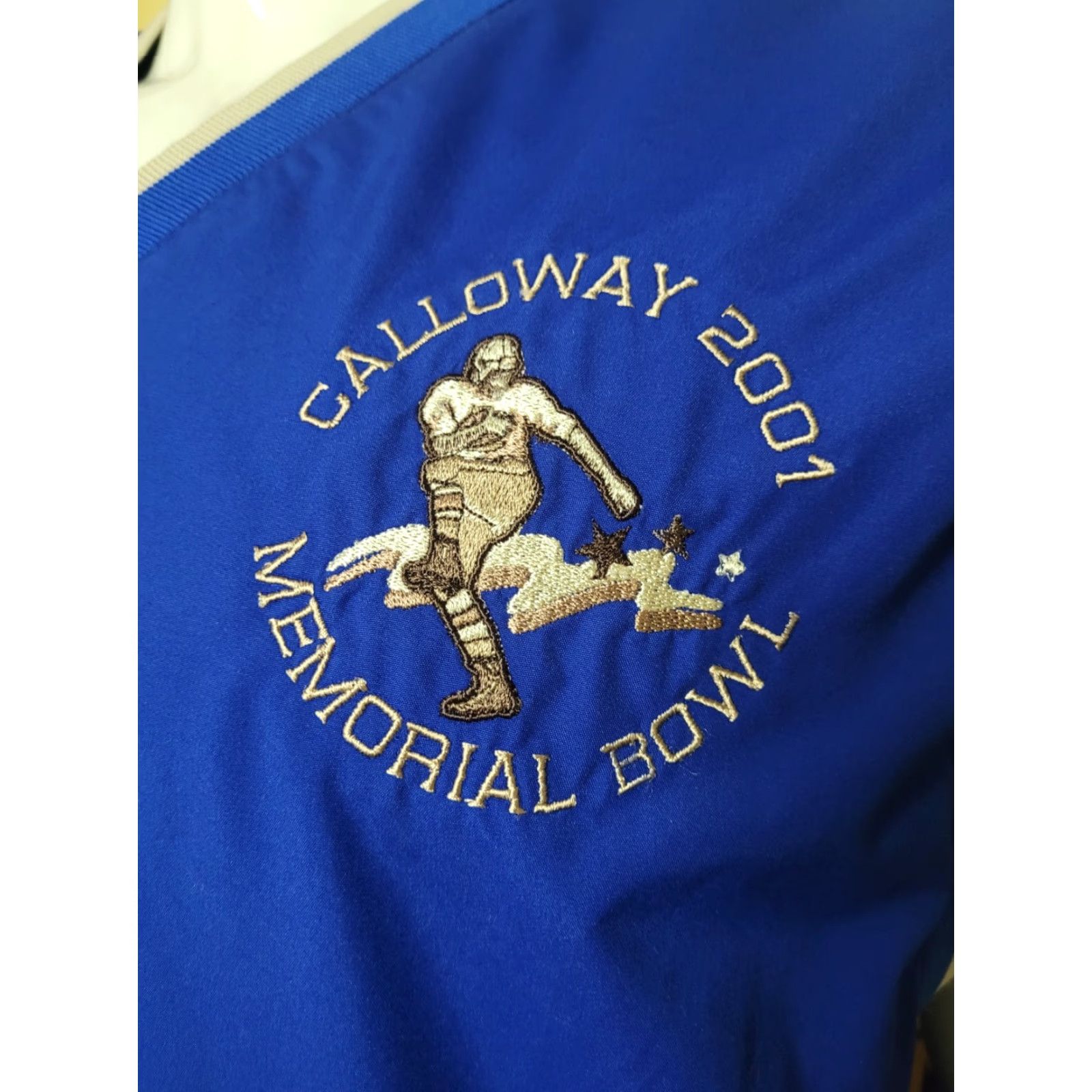 Vintage VINTAGE Calloway Memorial Bowl Windbreaker Vest XL Kentucky Football Tonix Logo Blue Men Size US XL / EU 56 / 4 - 2 Thumbnail