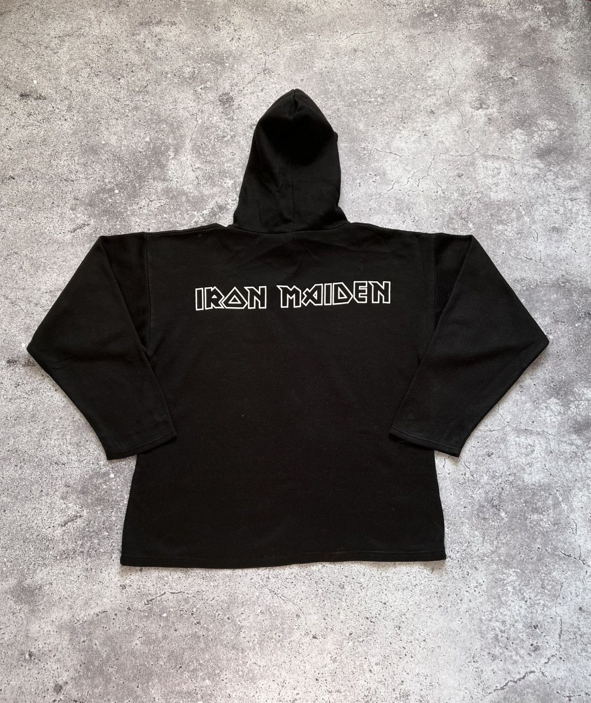Band Tees × Iron Maiden × Vintage Vintage Iron Maiden 2003 Bootleg Hoodie Size US M / EU 48-50 / 2 - 16 Thumbnail
