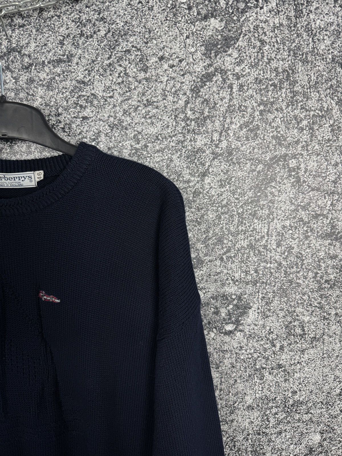 Burberry Burberry Vintage Sweater Pullover Made in England Size 46 Size US L / EU 52-54 / 3 - 2 Thumbnail