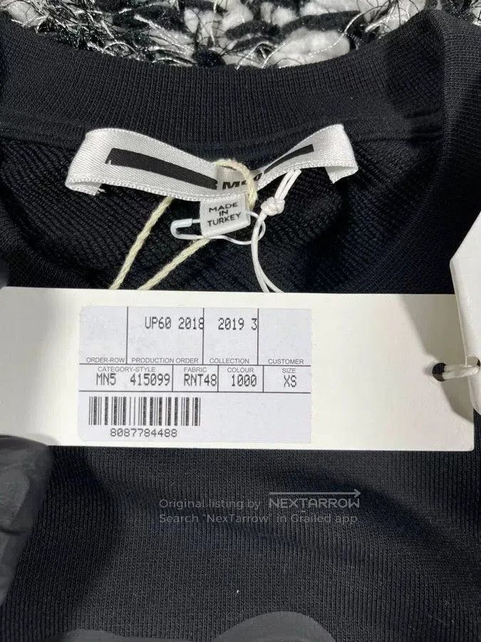 McQ Alexander McQueen MCQ Alexander McQueen Embossed Sweatshirt. Size US XS / EU 42 / 0 - 4 Thumbnail