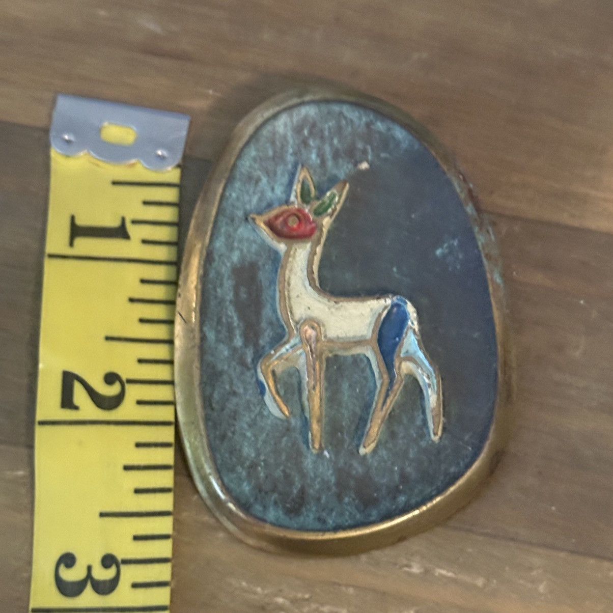 Vintage Vintage brass Doe deer brooch Size ONE SIZE - 3 Thumbnail