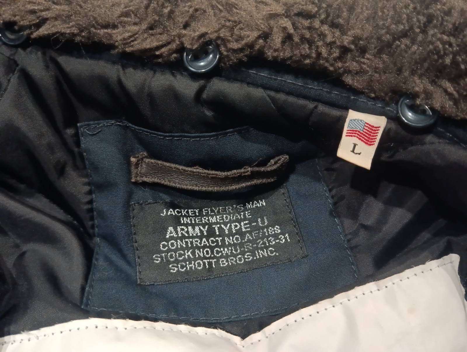 Schott Schott NYC Air | Black Bomber Flight Jacket Size US L / EU 52-54 / 3 - 6 Thumbnail