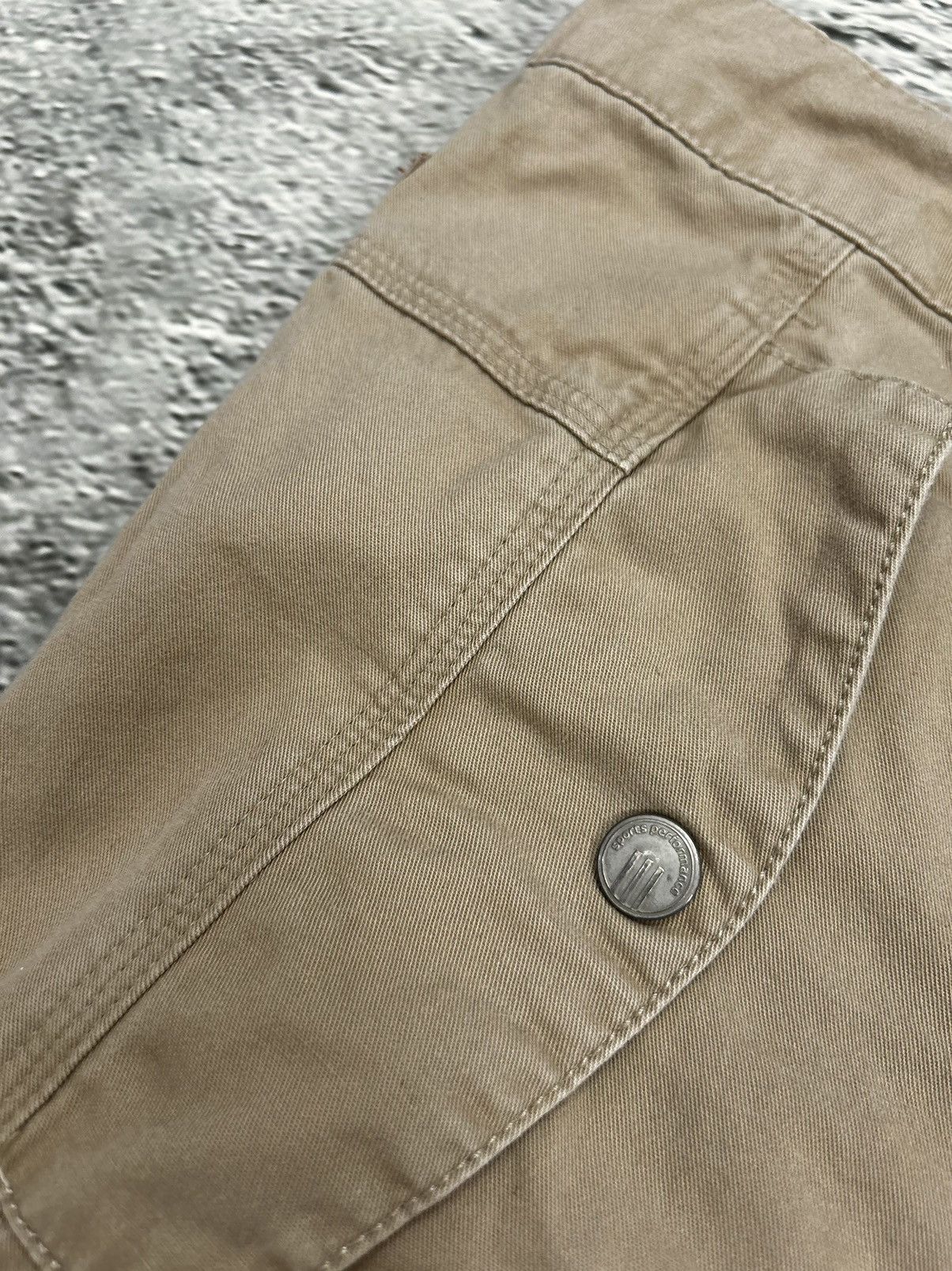 Adidas × Vintage Adidas vintage cargo pants beige workwear Size US 32 / EU 48 - 7 Thumbnail