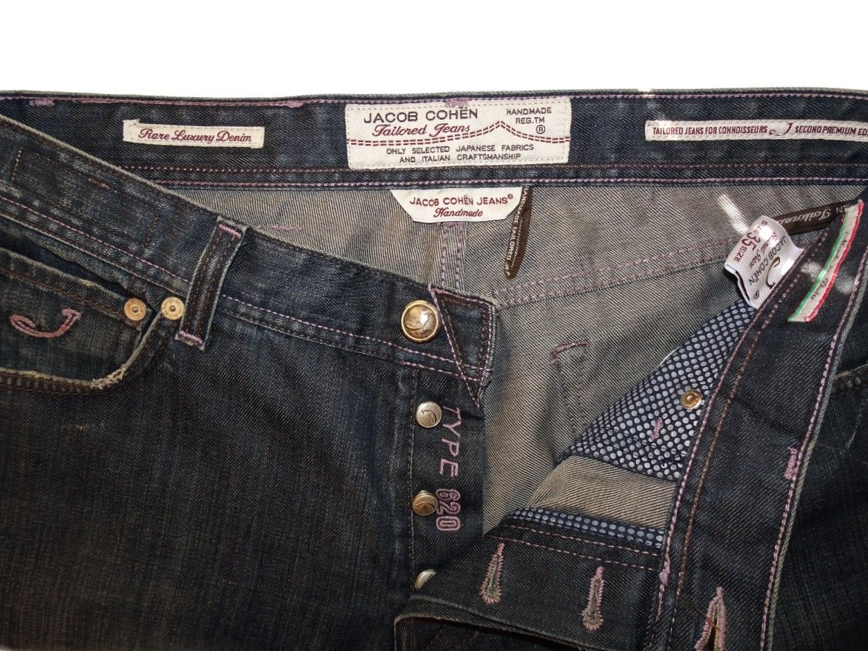 Jacob Cohen JACOB COHEN TYPE 620 JEANS Size US 35 - 4 Thumbnail
