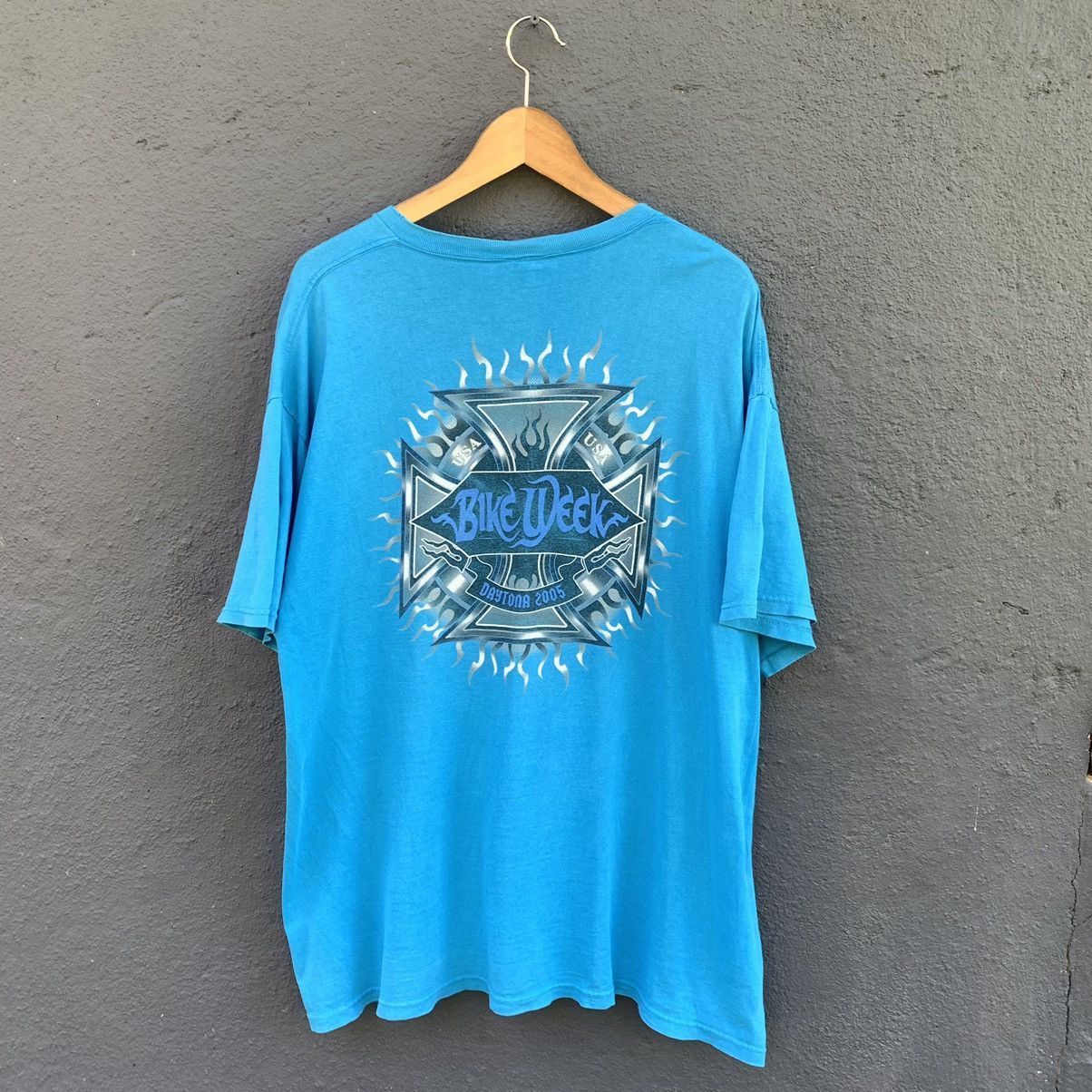 Other Thrashed faded y2k bike week daytona beach tee Size US XL / EU 56 / 4 - 3 Thumbnail