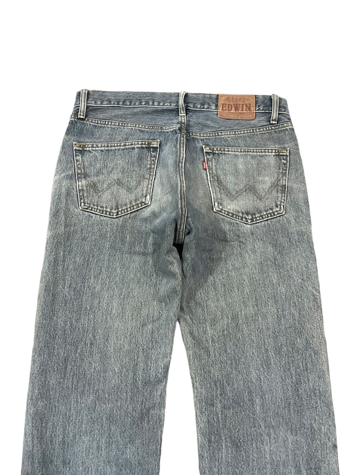 Edwin Vintage Edwin Extra Extreme Fade Wash Distressed Loose Jeans Size US 32 / EU 48 - 8 Thumbnail
