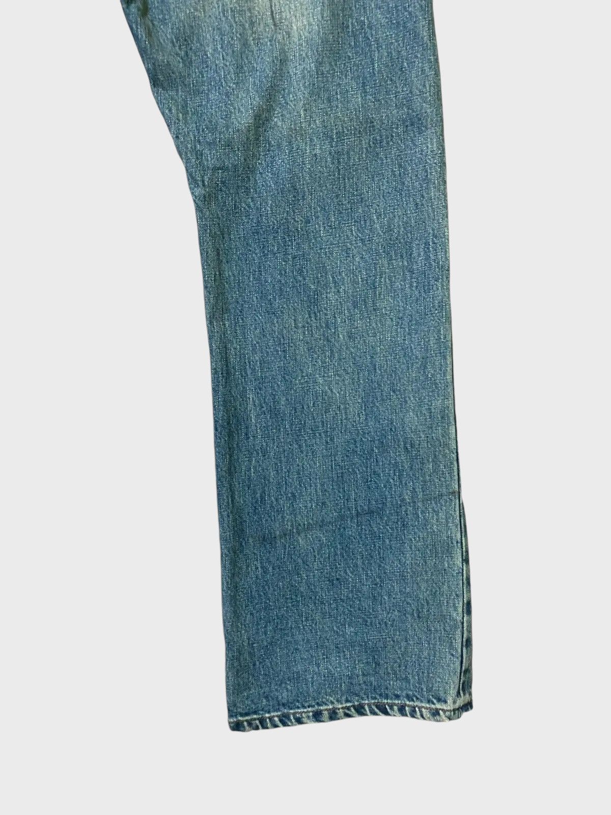 Japanese Brand NESTA BRAND Embroidered 🇲🇱 Mud Wash Selvedge Denim Size US 35 - 10 Thumbnail