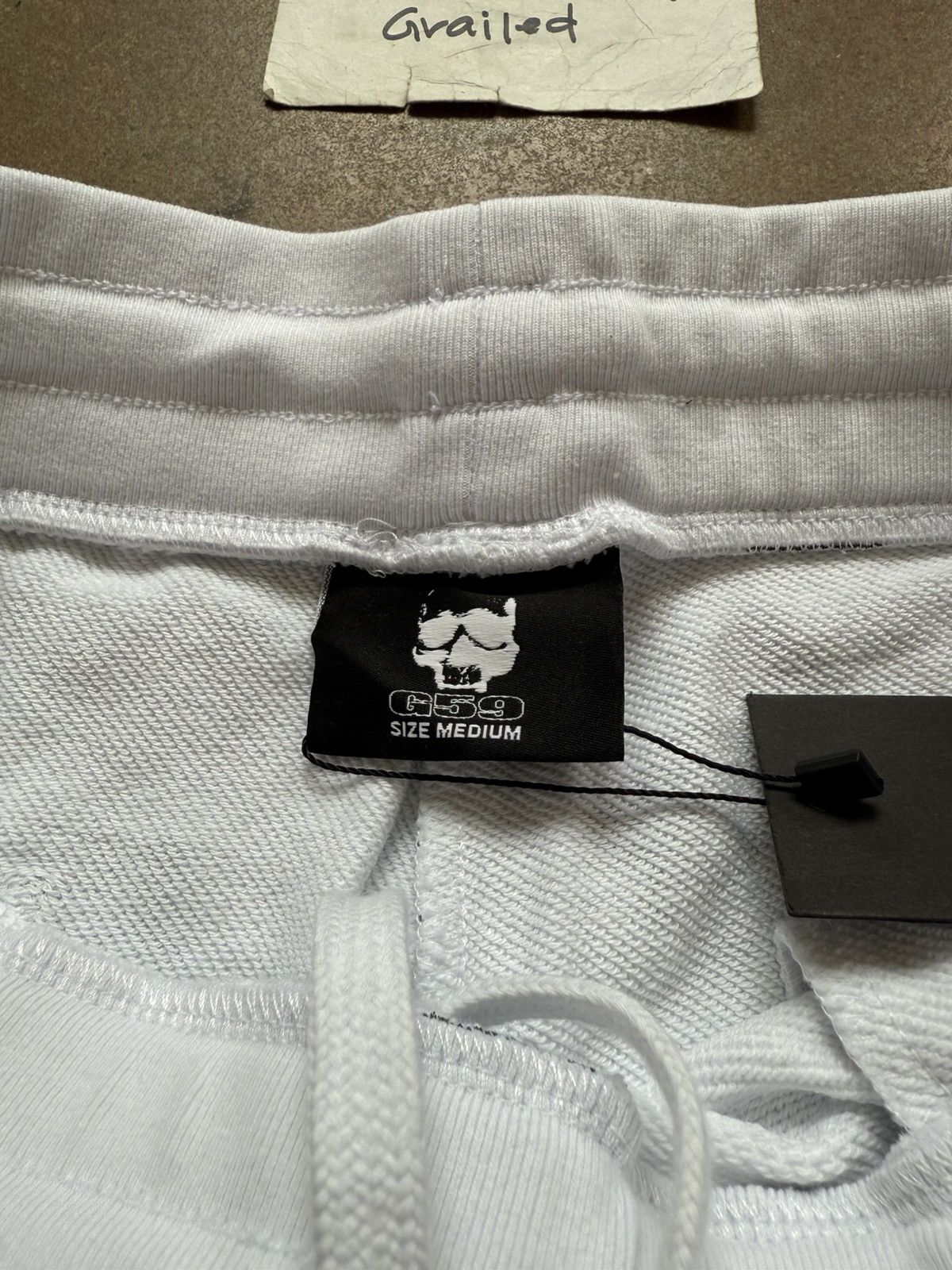 G59 Records $UICIDEBOY$ G59 Records Razor Sweatpants White Medium Size US 32 / EU 48 - 6 Thumbnail
