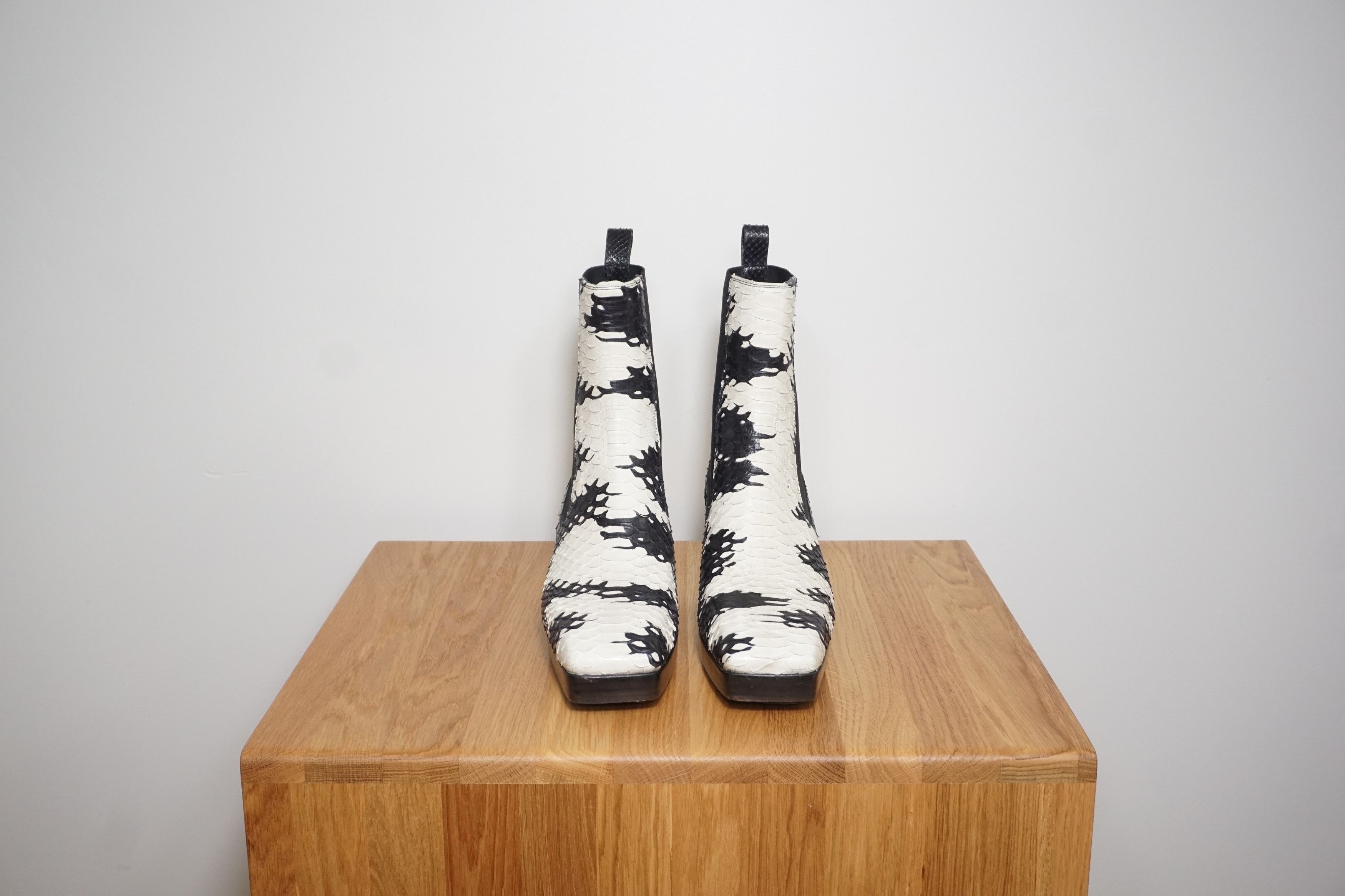 Rick Owens Python SS22 Fogachine Heeled Sliver Size US 8 / IT 38 - 8 Thumbnail