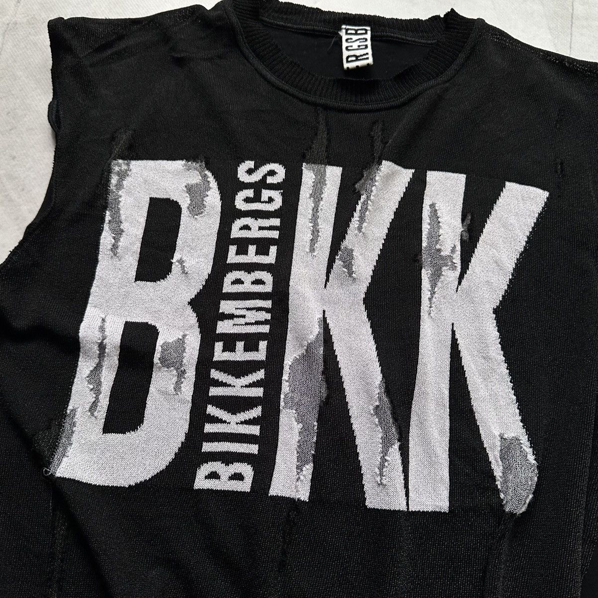 Dirk Bikkembergs Archive Dirk Bikkembergs Punk Distressed Knit Vest Tank Top Size US M / EU 48-50 / 2 - 10 Thumbnail
