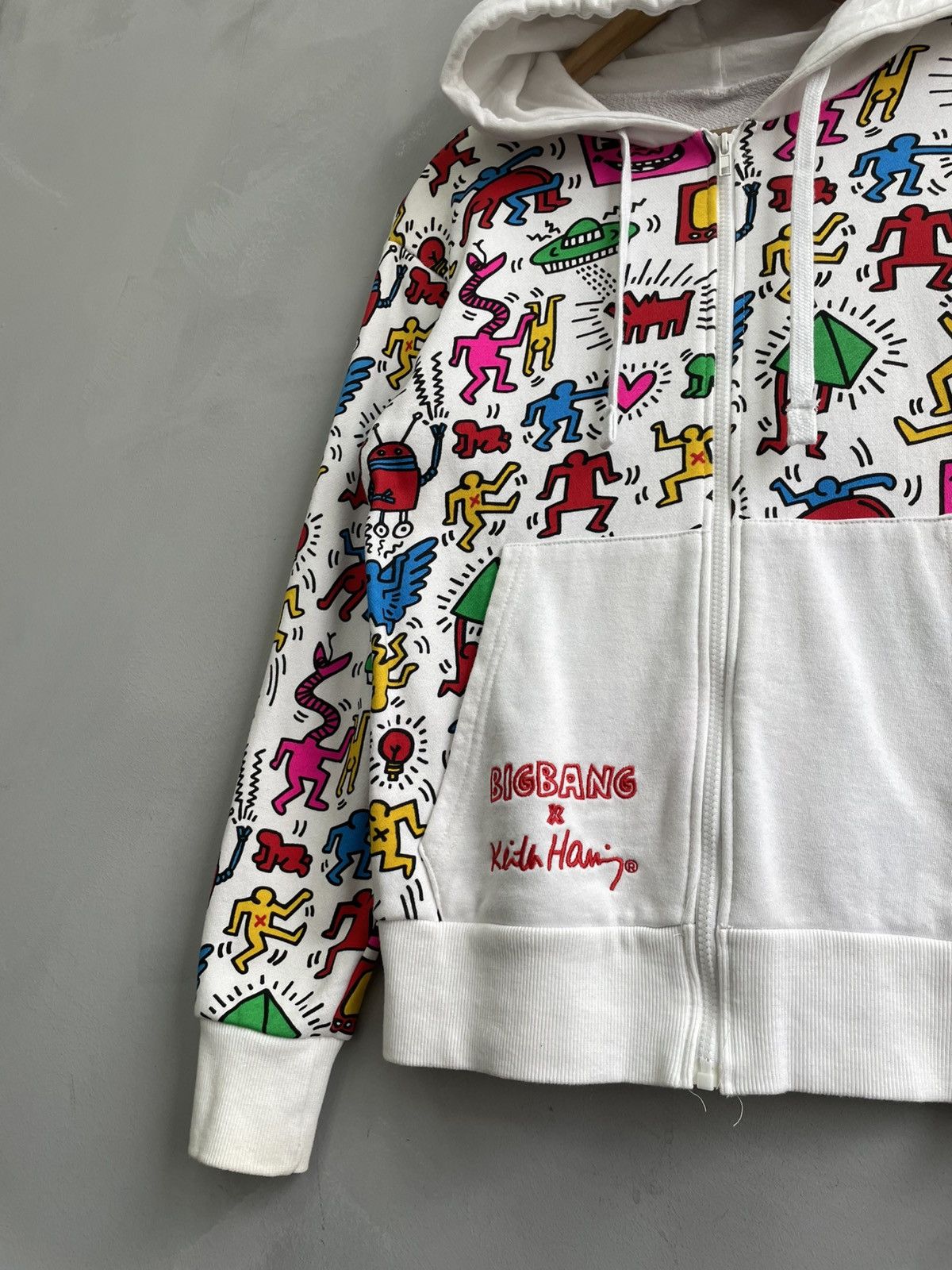 Keith Haring Bigbang x kaith harring overprint japan hoodie Size US M / EU 48-50 / 2 - 4 Thumbnail