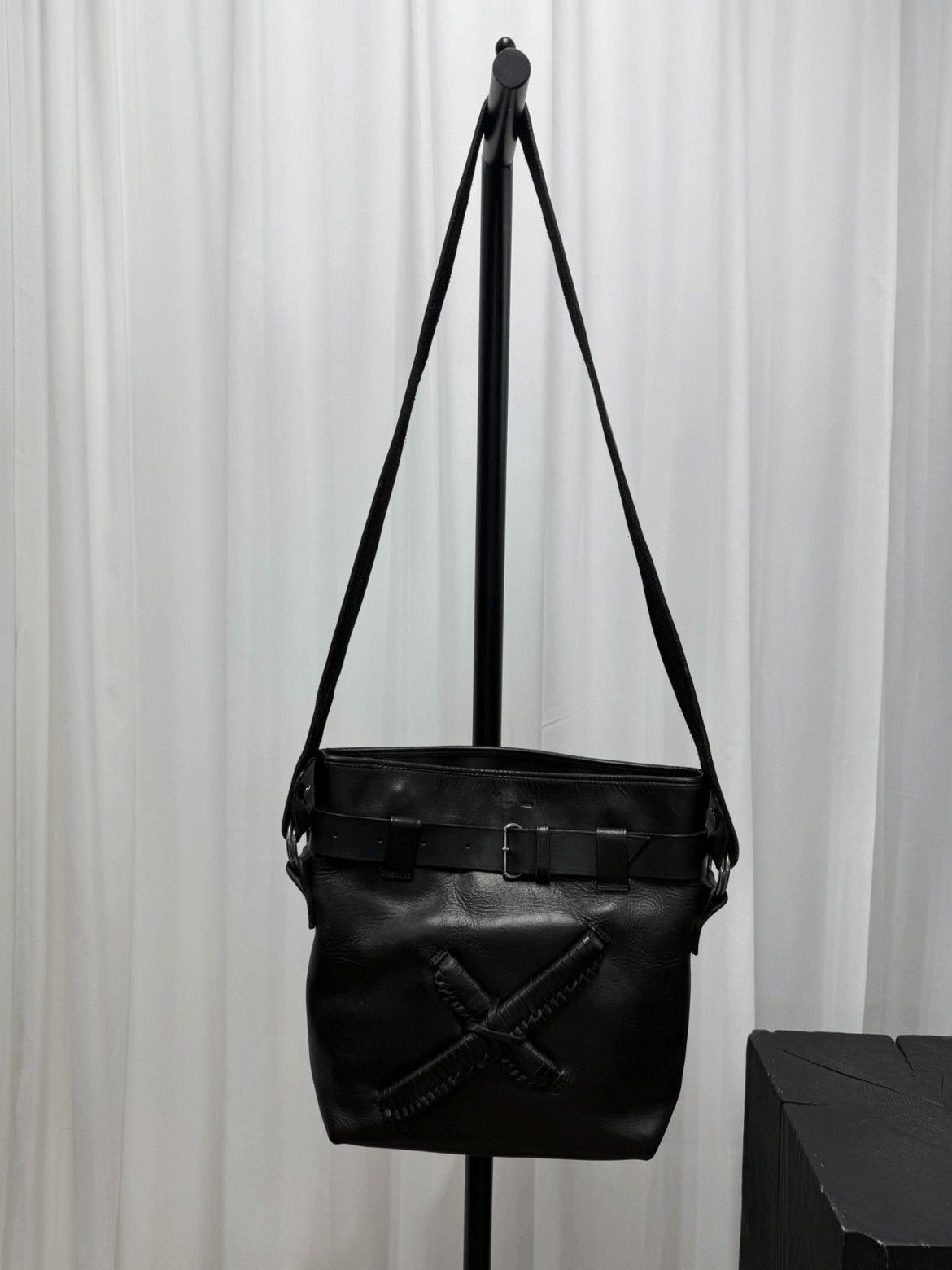 Yohji Yamamoto Yohji Yamamoto Limited X Patches Shoulder Bag-2507 Size ONE SIZE - 8 Thumbnail