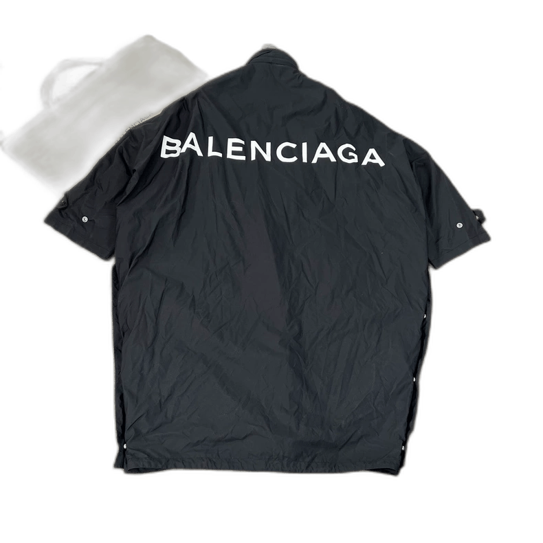 Balenciaga Balenciaga Oversized Logo Short Sleeve Size US S / EU 44-46 / 1 - 1 Thumbnail