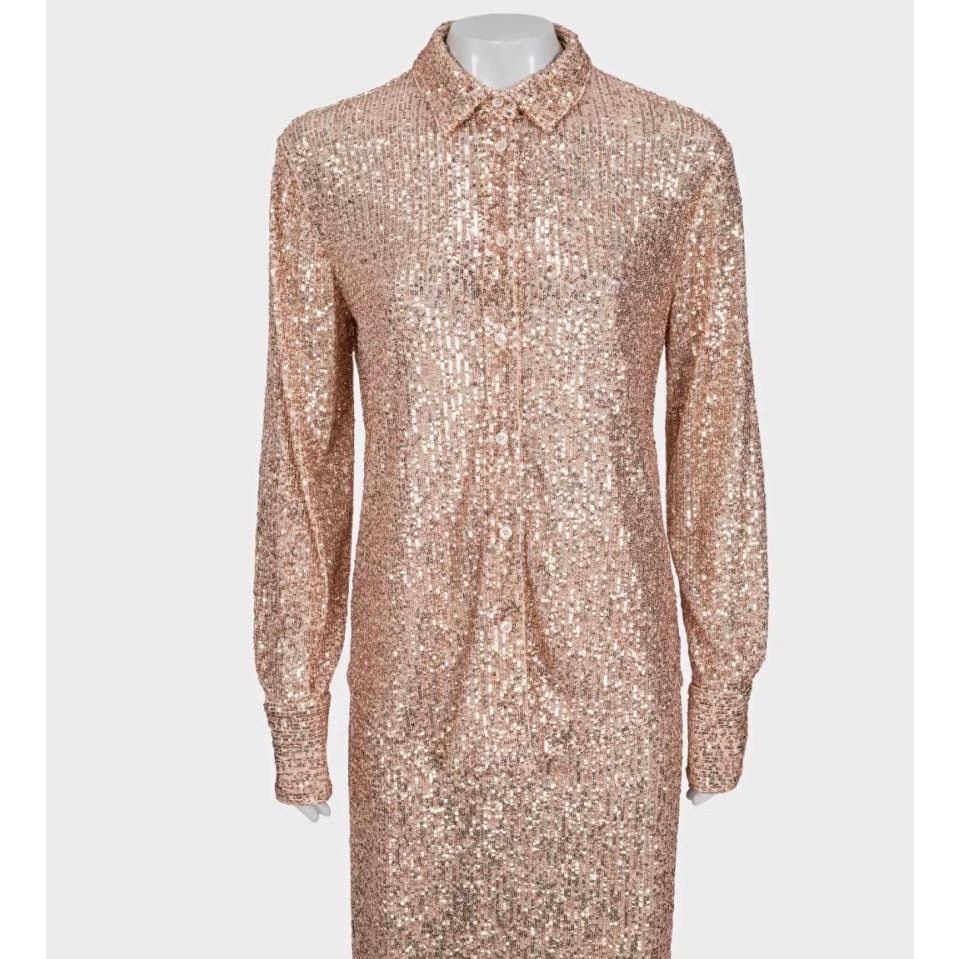 Tom Ford Tom Ford Pink Sequin Suit - Elegant IT40-44 Size S Size S / US 4 / IT 40 - 5 Thumbnail