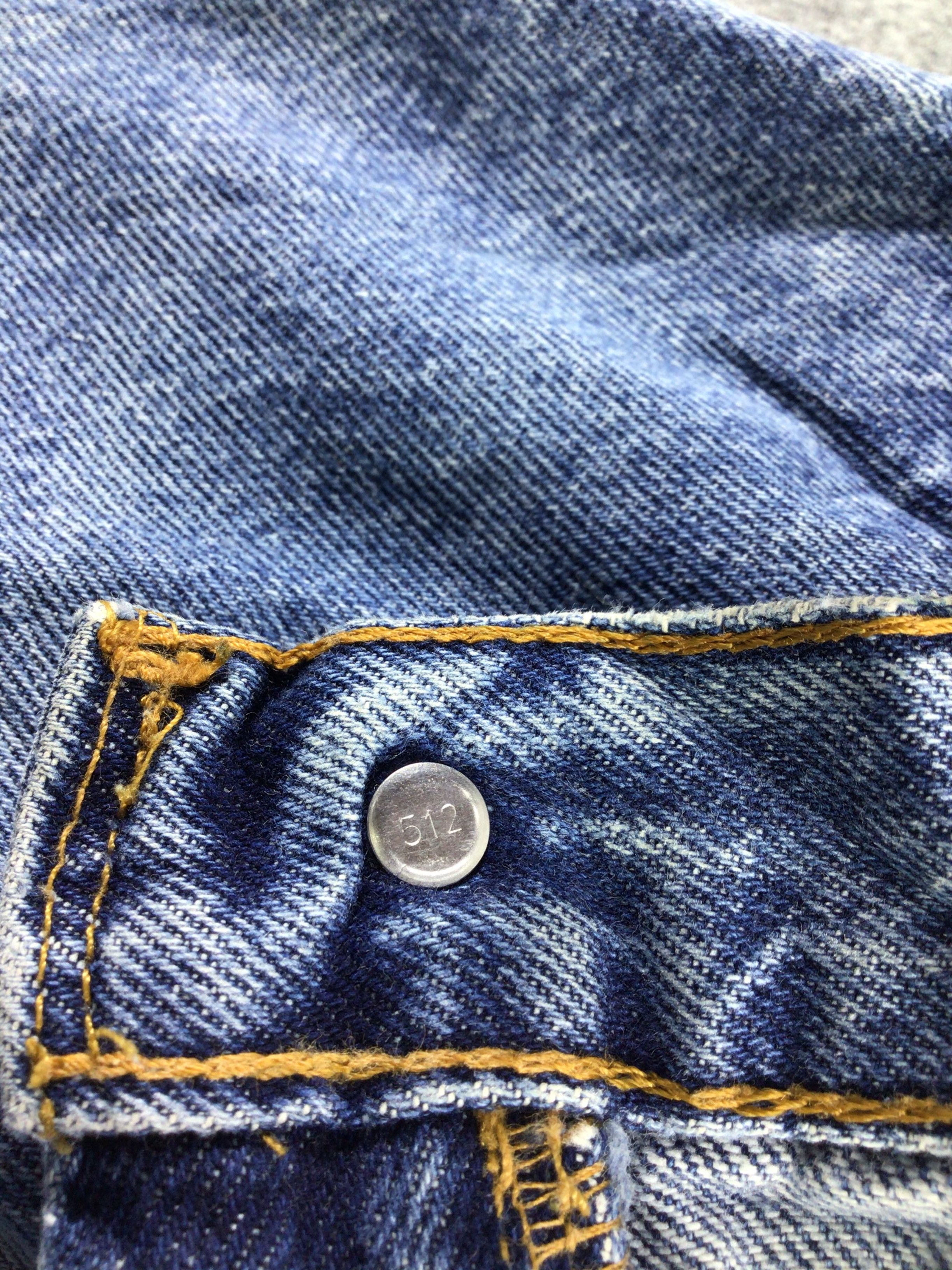 Levi's Vintage 90s Levi's 560 Jeans Faded Blue Denim KJ180A Size US 32 / EU 48 - 9 Thumbnail