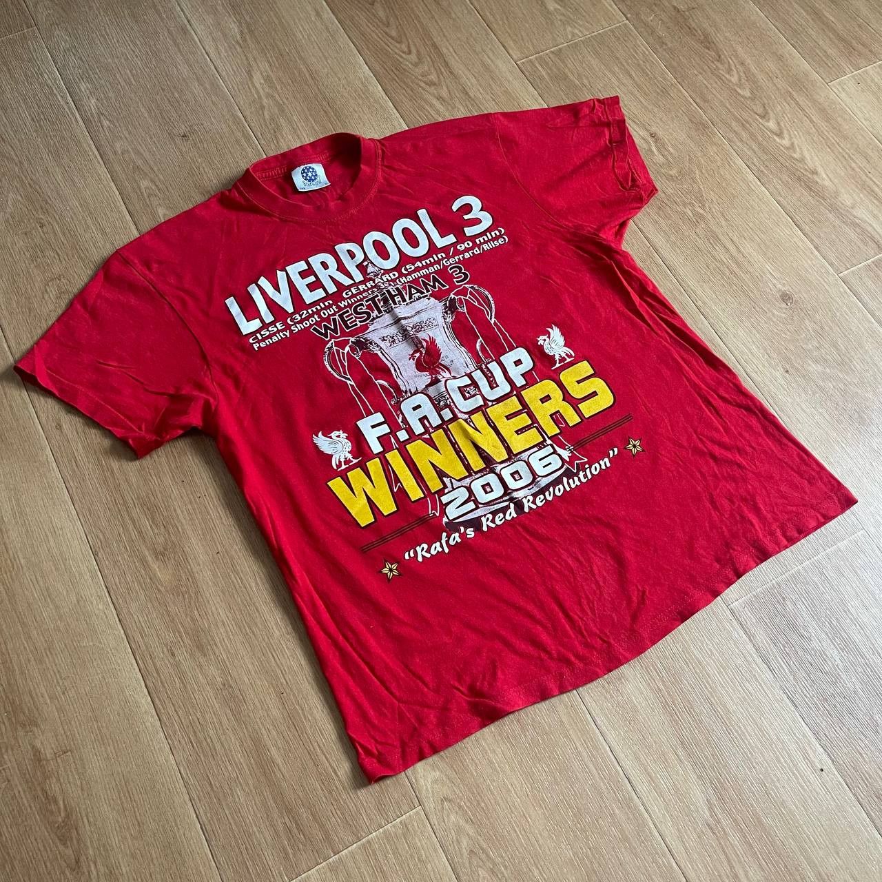 Vintage Liverpool Winner Starworld Merch F.A. Cup 2006 Size US M / EU 48-50 / 2 - 5 Thumbnail