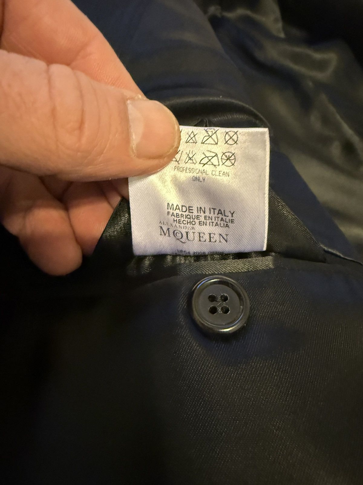 Alexander McQueen Alexander McQueen blazer velvet Size 44R - 13 Thumbnail