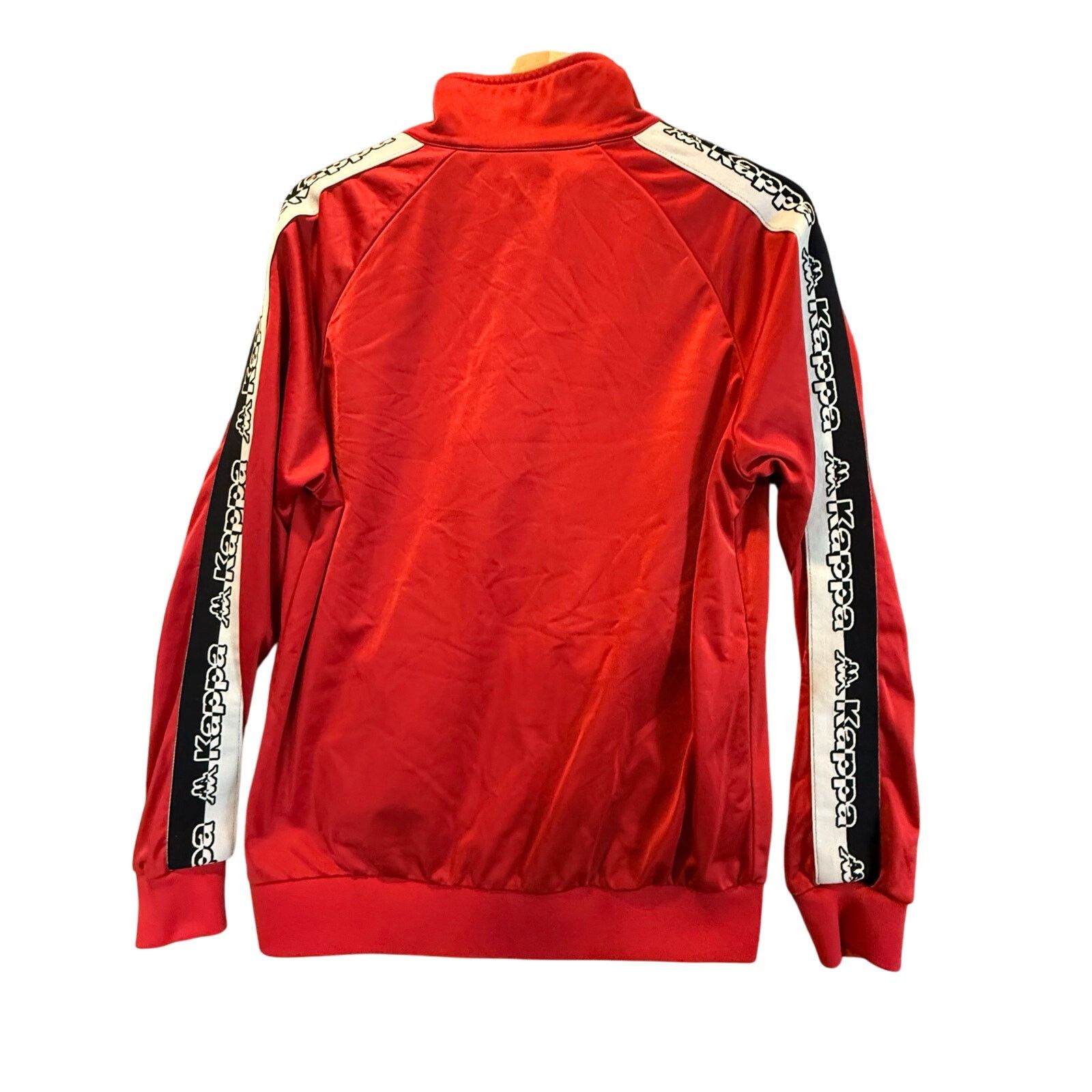 Kappa Kappa Red Full Zip Dartem Track Jacket M Logo Tape Men's Size US M / EU 48-50 / 2 - 2 Thumbnail