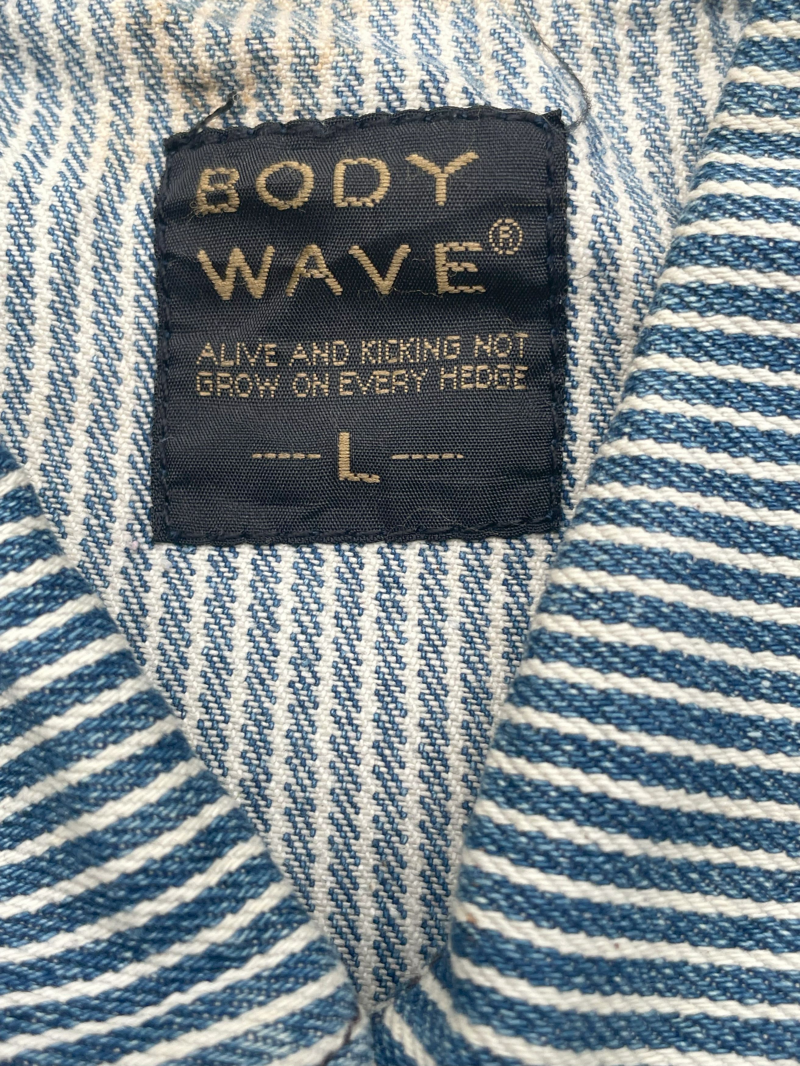 Japanese Brand Body Wave Hickory Stripes Chore Jacket Size US XL / EU 56 / 4 - 13 Thumbnail