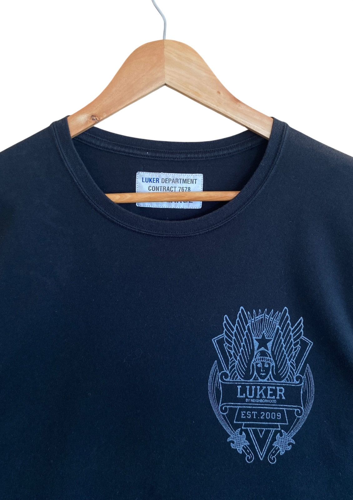 Neighborhood Vintage Japanese Brand Neighborhood T-shirt 2000s Size US L / EU 52-54 / 3 - 5 Thumbnail